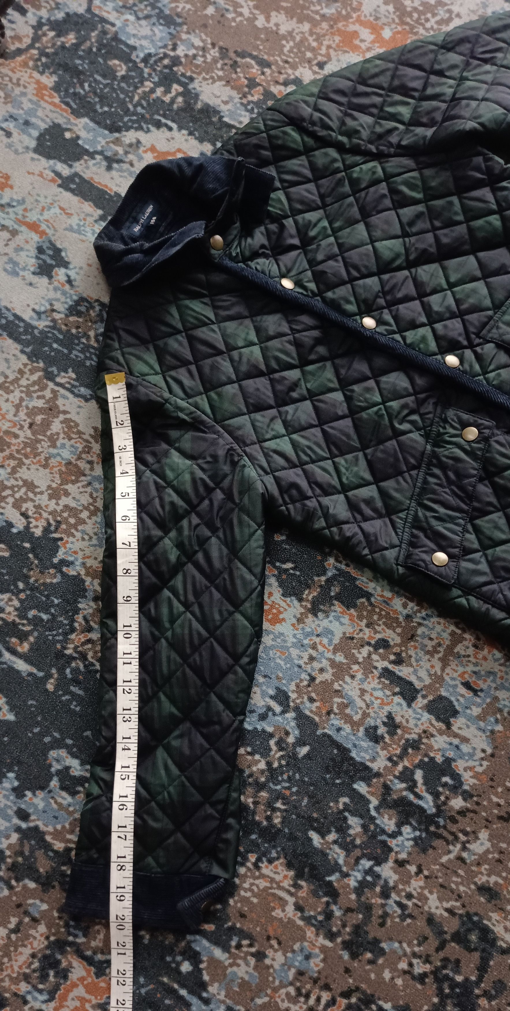 Ralph Lauren Ralph Lauren Quilted Men Jacket Size US S / EU 44-46 / 1 - 11 Thumbnail