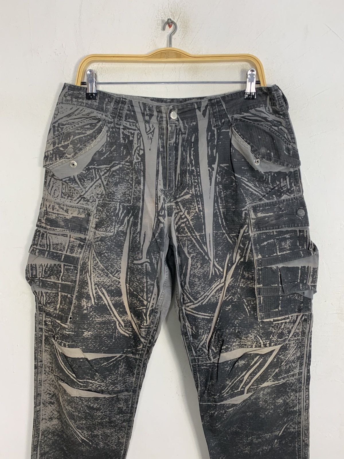 Japanese Brand Grand Canyon Camo Cargo Tactical Multipocket Pant Wear Size US 34 / EU 50 - 3 Thumbnail