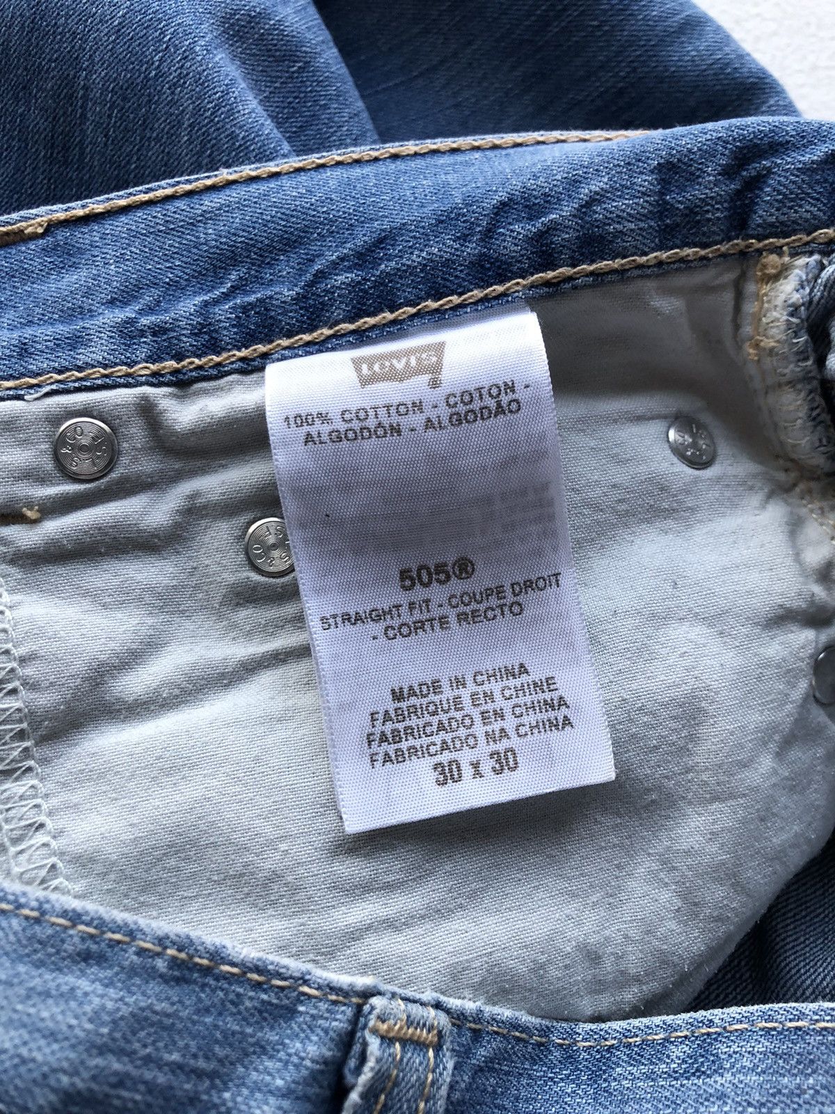 Levi's Levi’s 505 Vintage If Six Was Nine Japanese Style Y2K Size US 30 / EU 46 - 9 Thumbnail