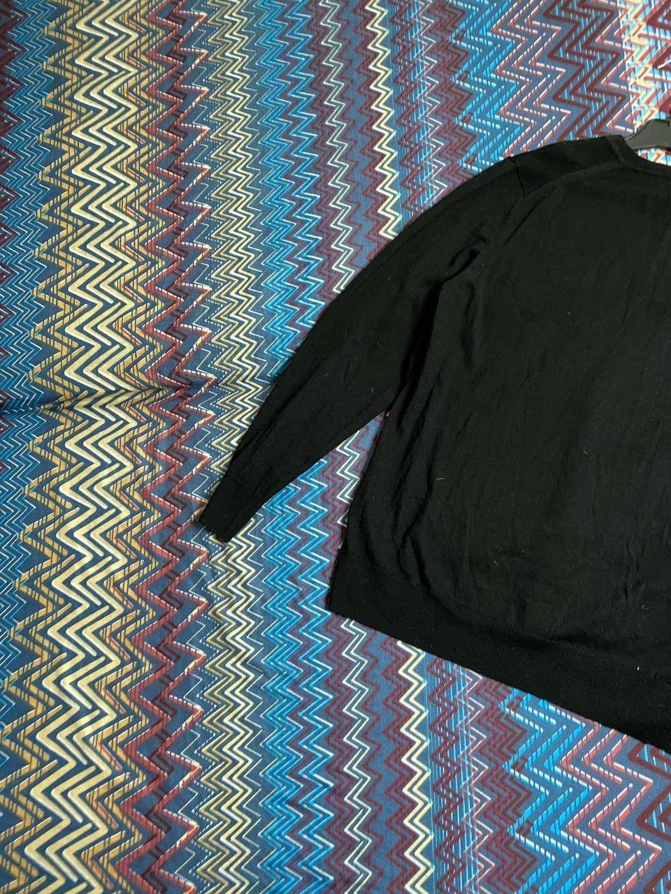 Burberry Y2K Vintage Streetwear black Long Sleeve Burberry Size US L / EU 52-54 / 3 - 14 Thumbnail