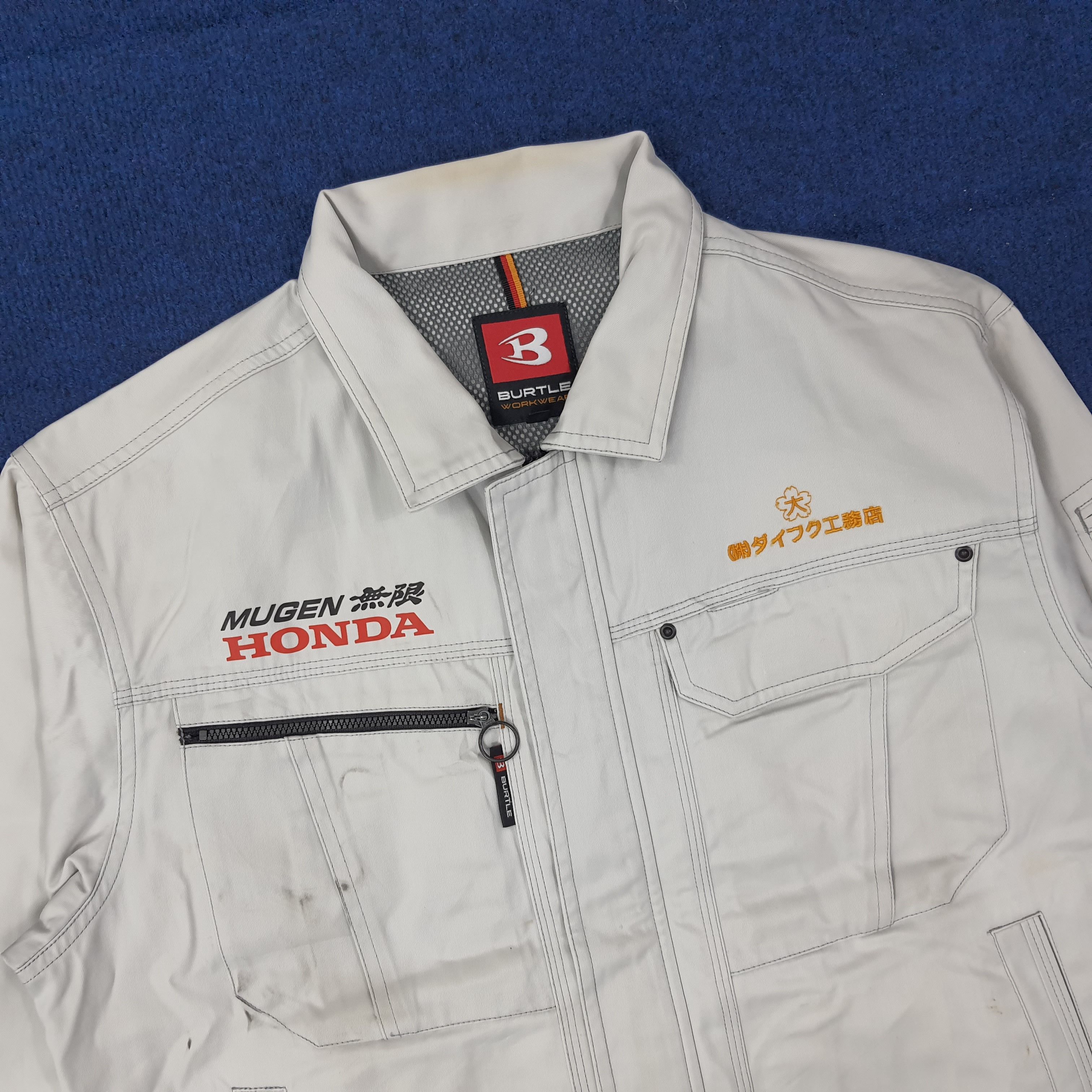Japanese Brand Vintage Mugen Honda Motorsports Custom Logo Jacket C268N22 Size US M / EU 48-50 / 2 - 4 Thumbnail