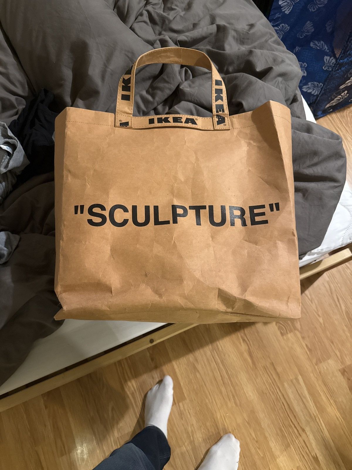 Off-White Off white “scuplture” bag 9 gallon Size ONE SIZE - 7 Thumbnail