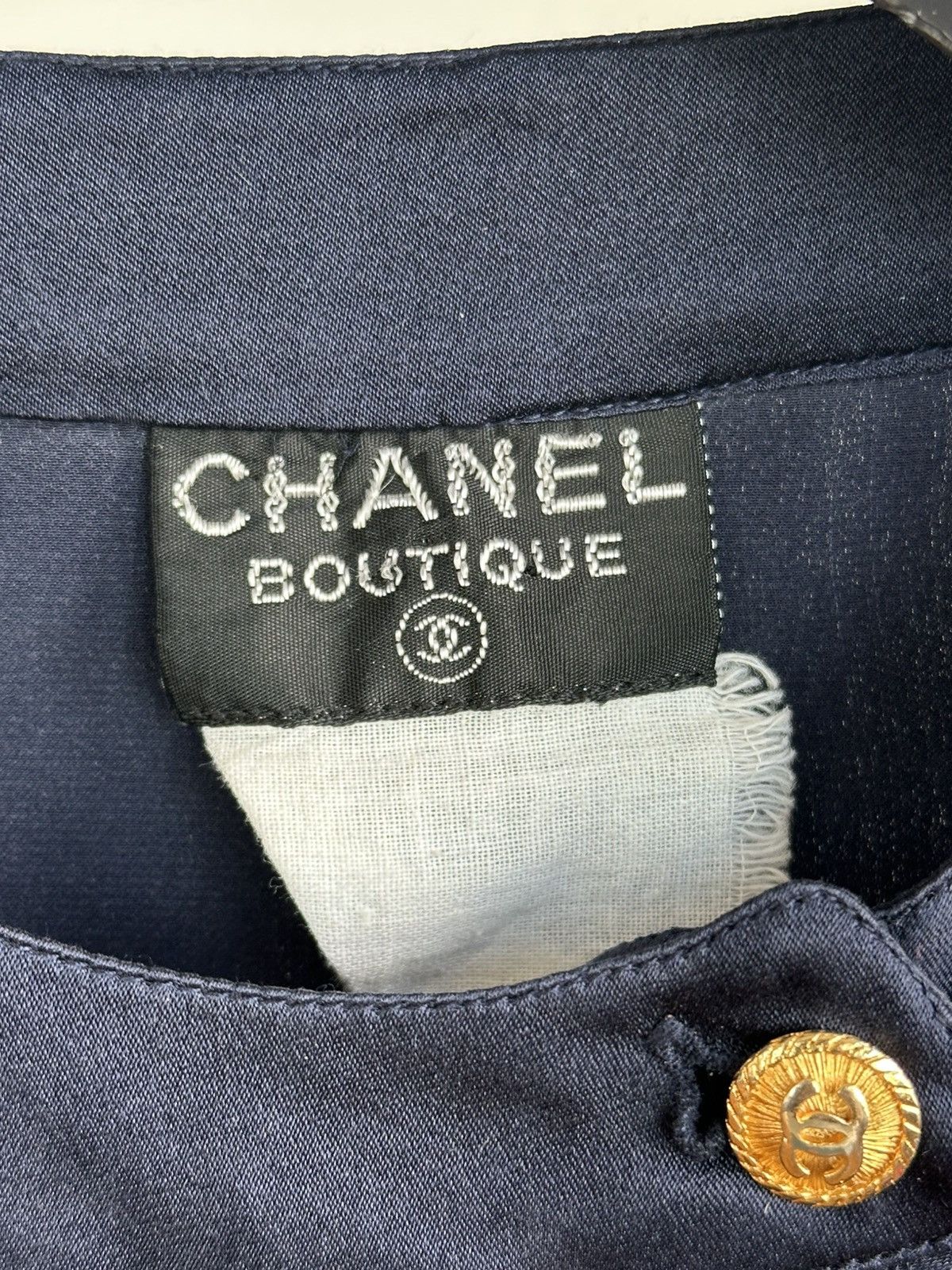 Chanel Vintage Chanel Boutique Blouse Size ONE SIZE - 3 Thumbnail