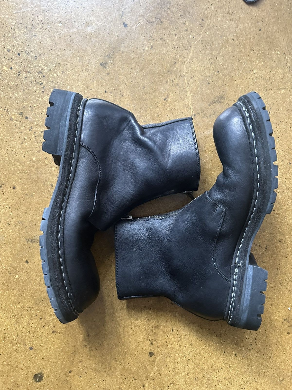 Guidi Guidi GR05V Black Big Daddy Horse Leather Boots Size US 11 / EU 44 - 9 Thumbnail