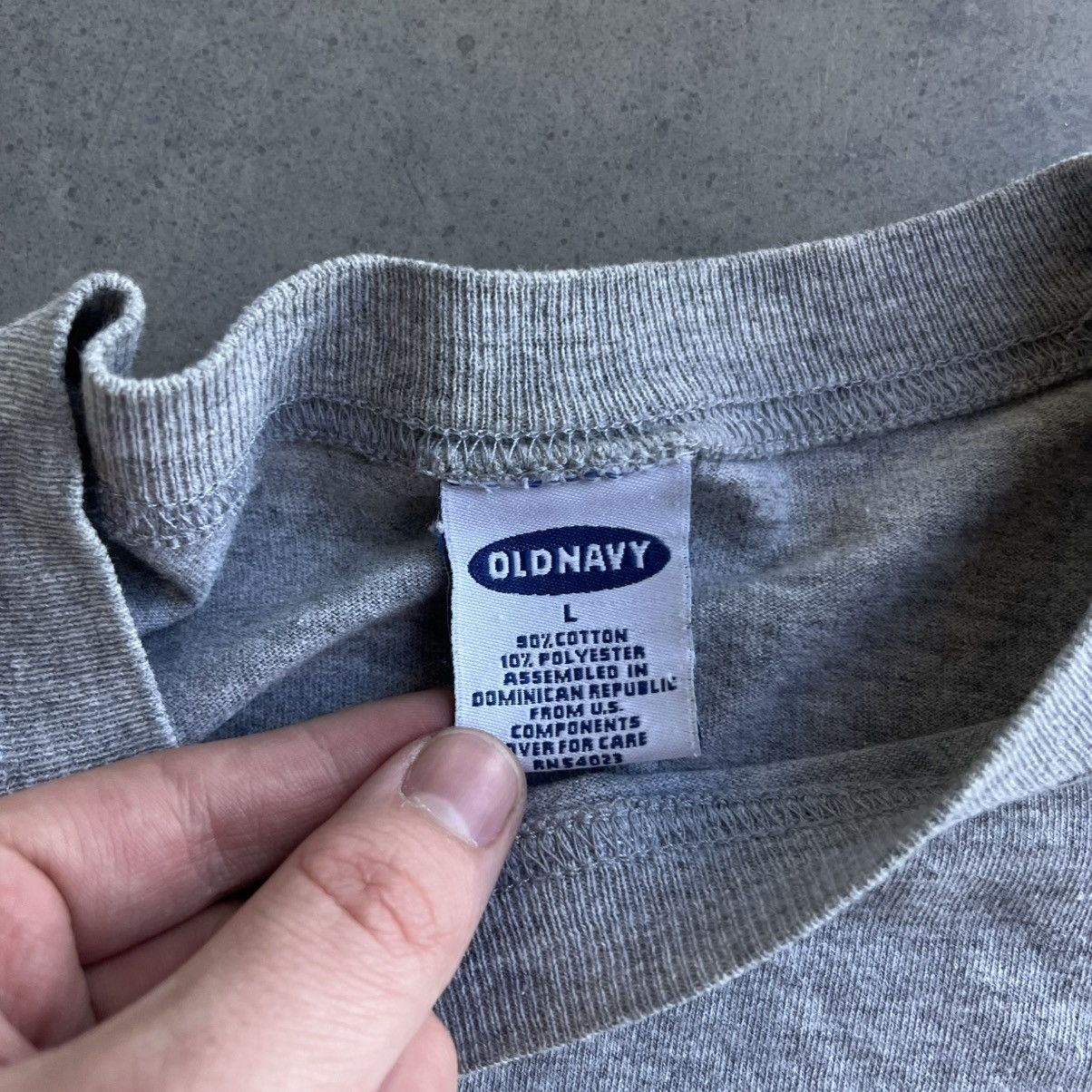 Other Vintage Y2K Cyber Old Navy Logo Tee Spell Out 90's Large Size US L / EU 52-54 / 3 - 3 Thumbnail