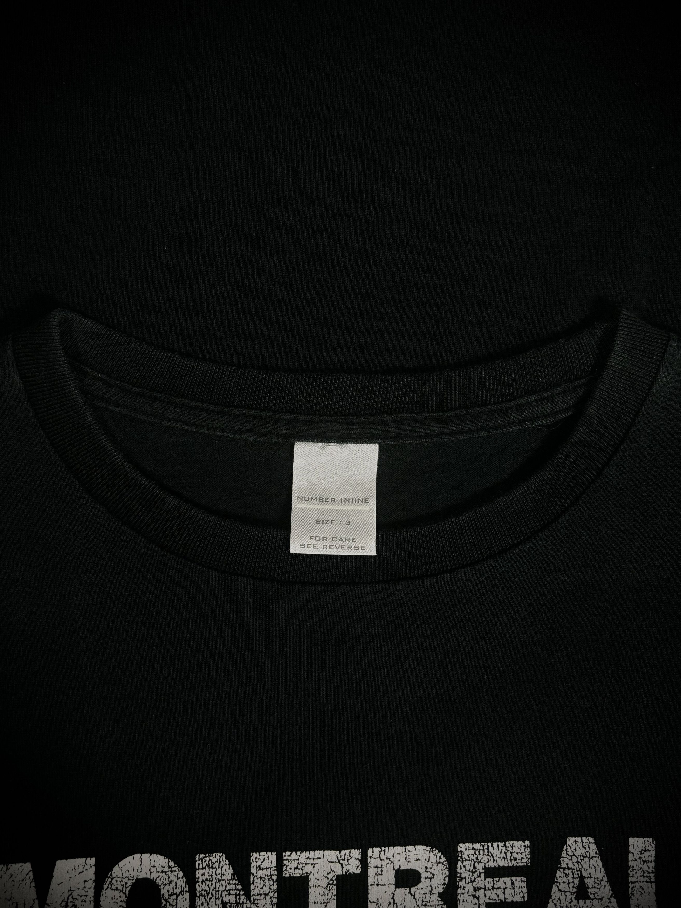 Number (N)ine Number (N)ine Montreal Tee – SS01 Size US L / EU 52-54 / 3 - 7 Thumbnail
