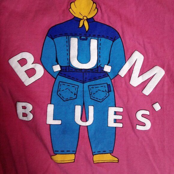 B.U.M Equipment Vintage B.U.M. Blues Tank Top Shirt Size US XL / EU 56 / 4 - 1 Thumbnail