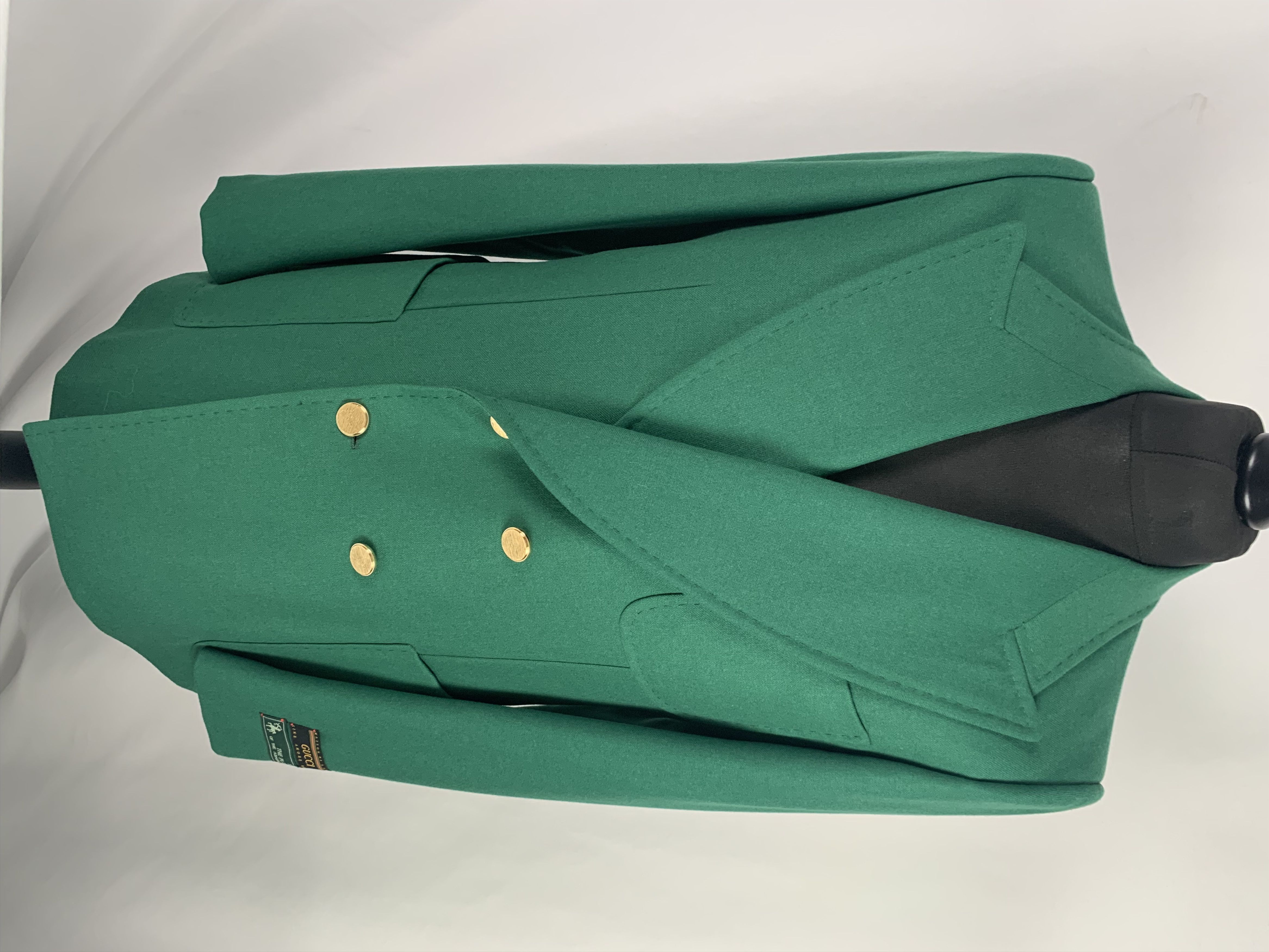 image of Men's Double Breasted Green Gucci Blazer (Size 52R)
