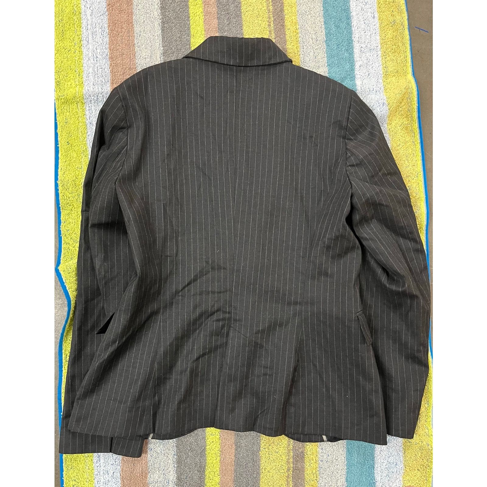 Zara Zara Women - Basic pin striped blazer / L / Gray / NWT Size L / US 10 / IT 46 - 2 Thumbnail