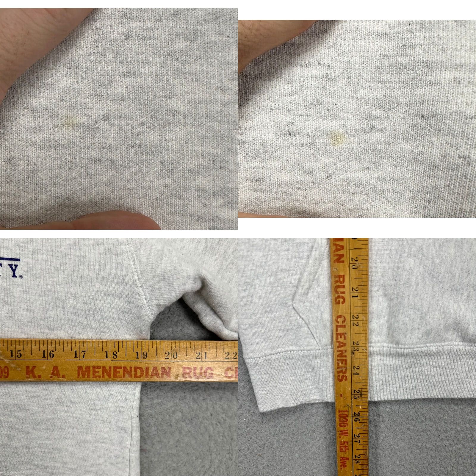 Madison VINTAGE James Madison University Sweatshirt Womens Small Grey Crew Neck League Shirt Size S / US 4 / IT 40 - 8 Thumbnail