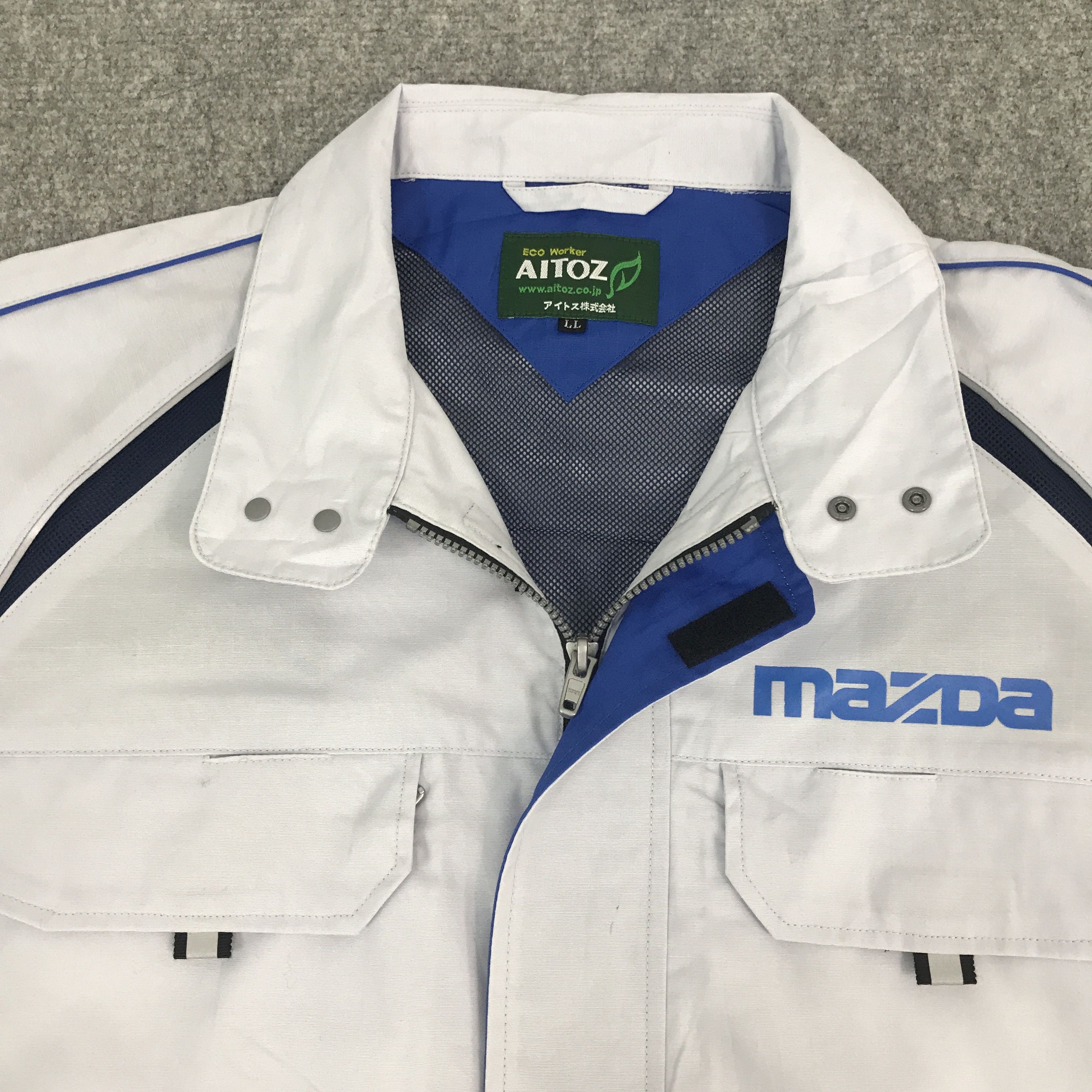 Japanese Brand Rare Racing mazda work uniform japan custom jacket Size US L / EU 52-54 / 3 - 8 Thumbnail