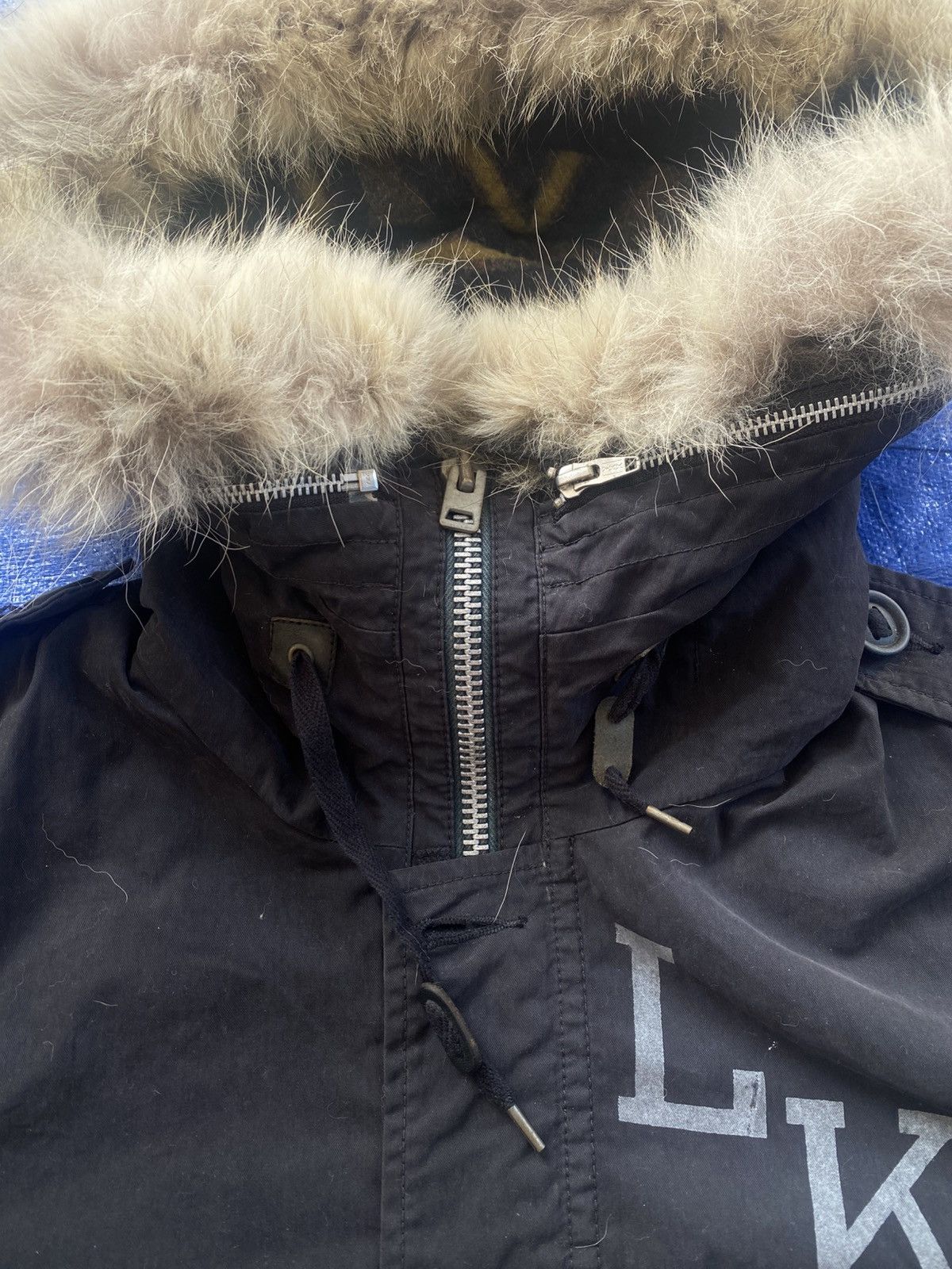 Japanese Brand × Neighborhood Luker By Neighborhood Fur Hoodie Fishtail Parkas Size US M / EU 48-50 / 2 - 6 Thumbnail