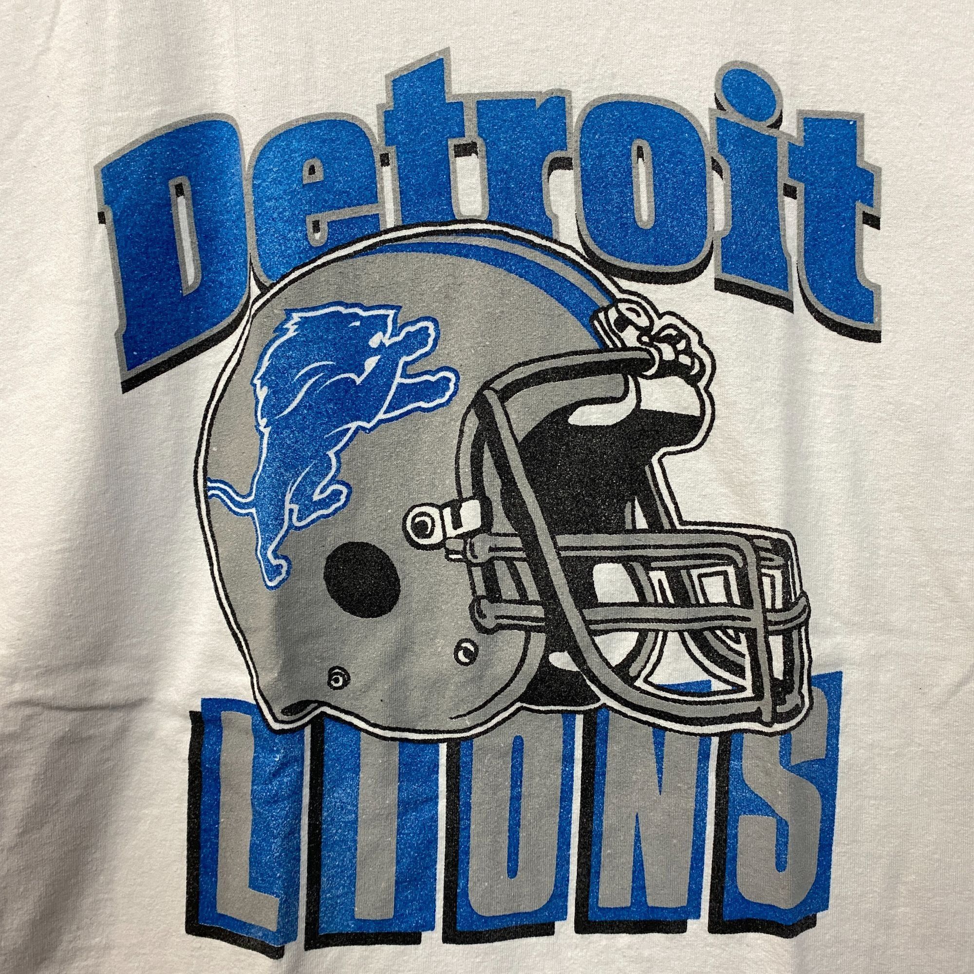 Junk Food Junk Food Clothing NFL Detroit Lions Throwback Helmet Logo T Size US L / EU 52-54 / 3 - 2 Thumbnail
