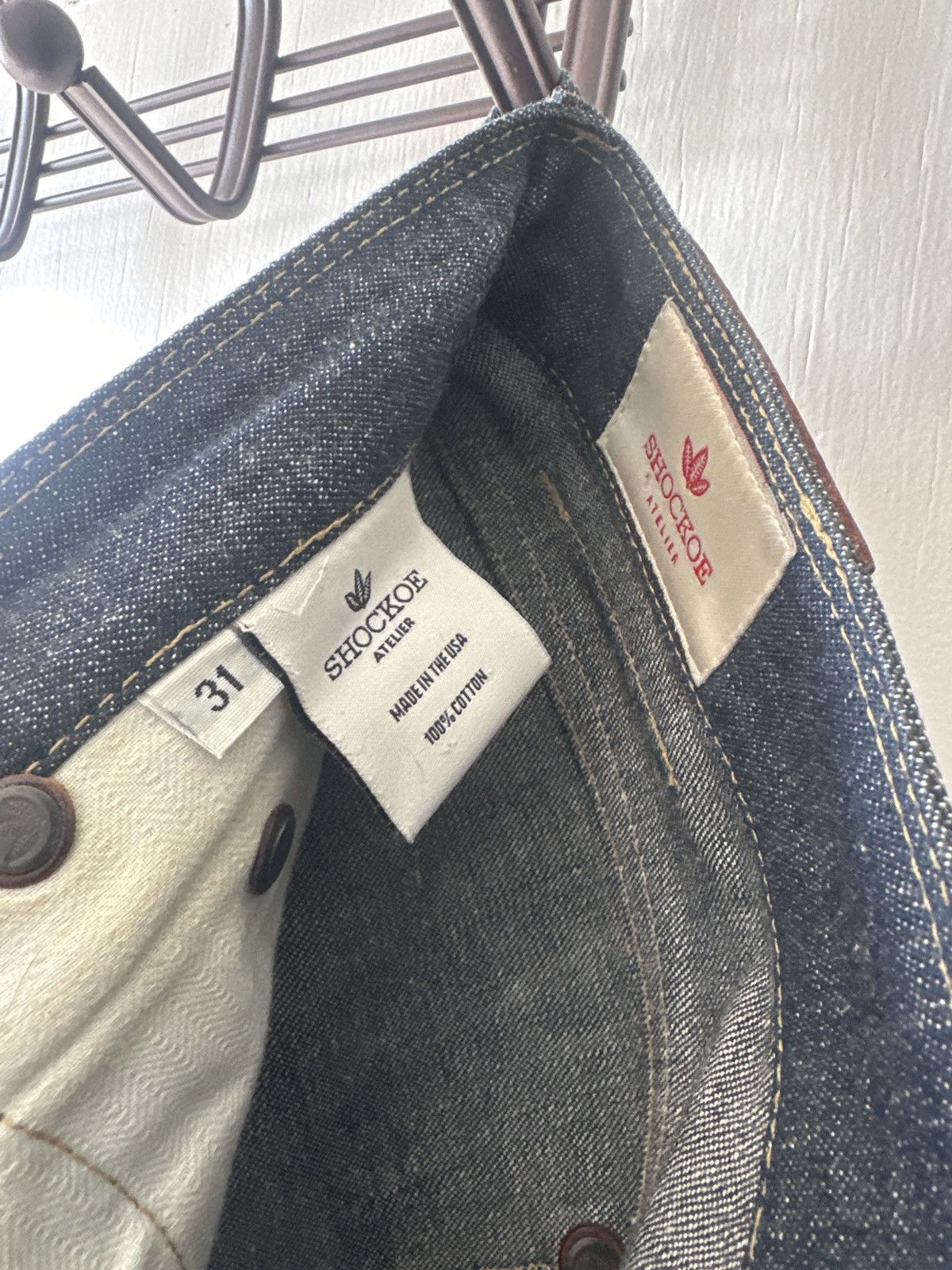 Shockoe Atelier Shockoe atelier lightweight 12 oz selvage denim Size US 31 - 5 Thumbnail