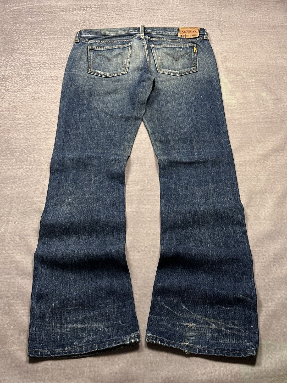 Vintage Mudwash LGB IfSixWasNine Style Flared Denim Jeans