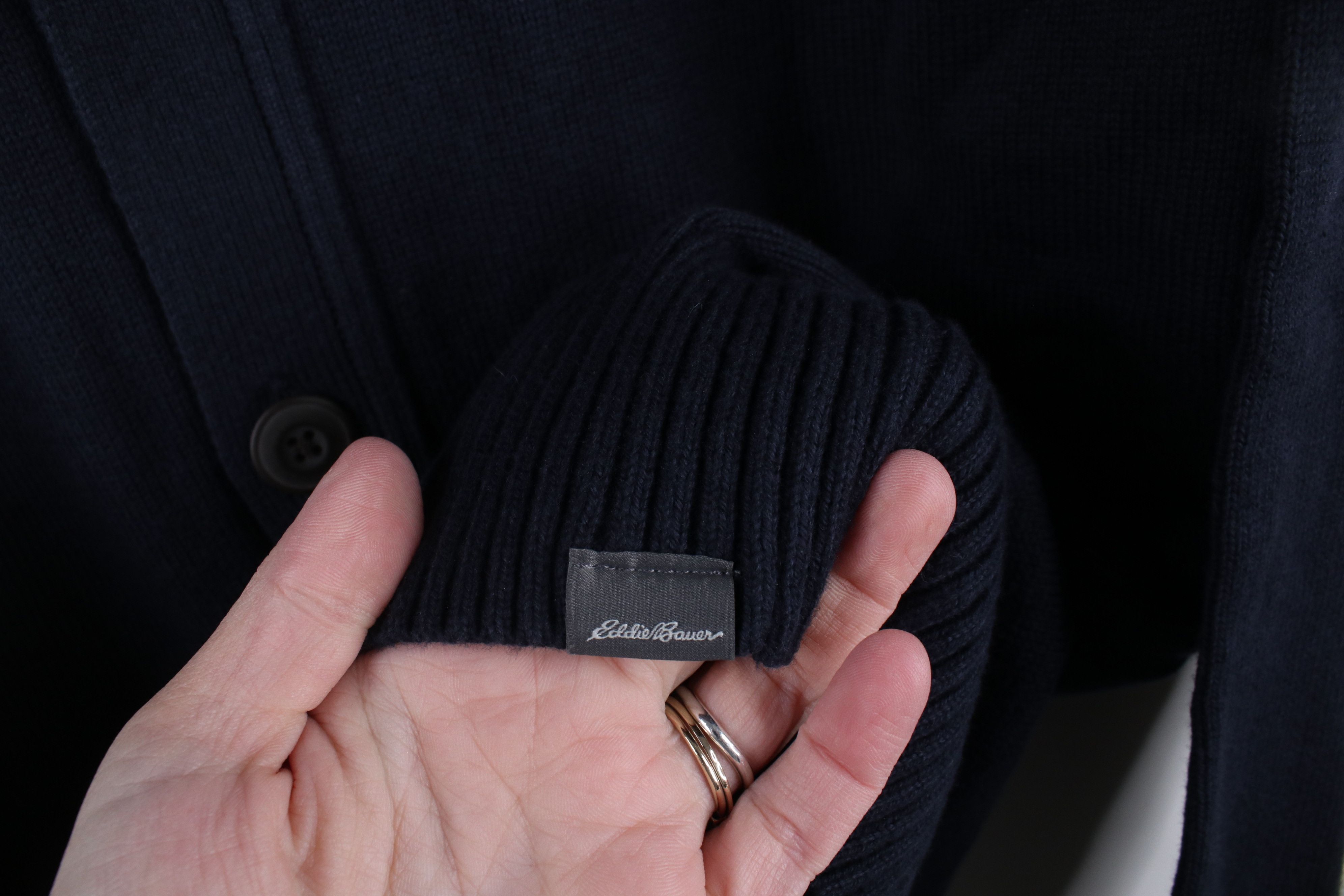Eddie Bauer × Vintage Deadstock Vintage Eddie Bauer Cashmere Knit Cardigan Sweater Size US M / EU 48-50 / 2 - 8 Thumbnail