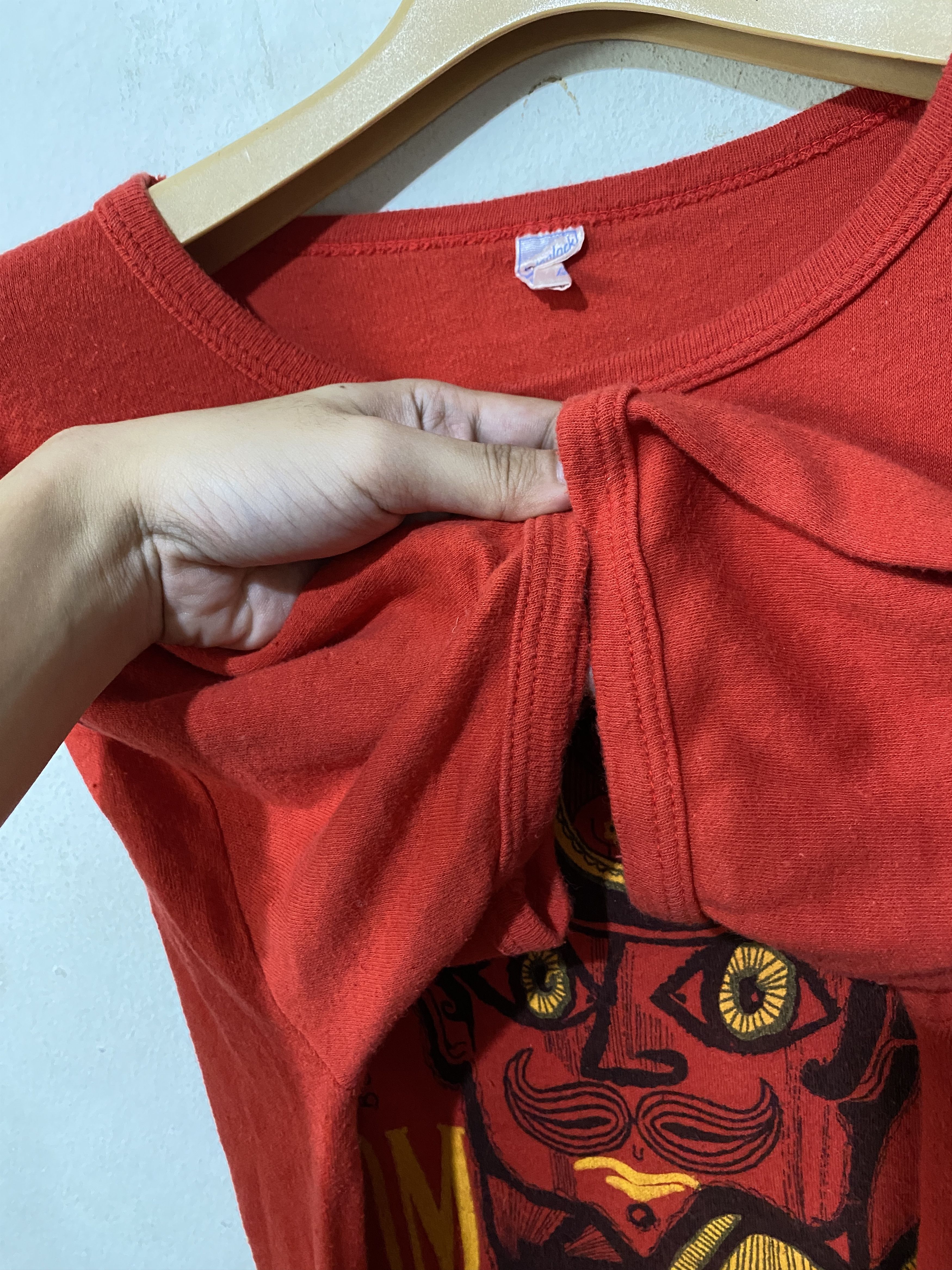 Band Tees × Vintage intage 90s Germany Berlin Ringer Tee Size US M / EU 48-50 / 2 - 5 Thumbnail