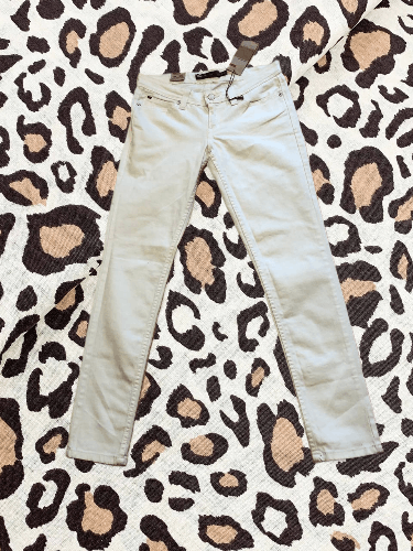 Levi's Levi's White Skinny Denim Jeans STREETWEAR Size 29" - 1 Thumbnail