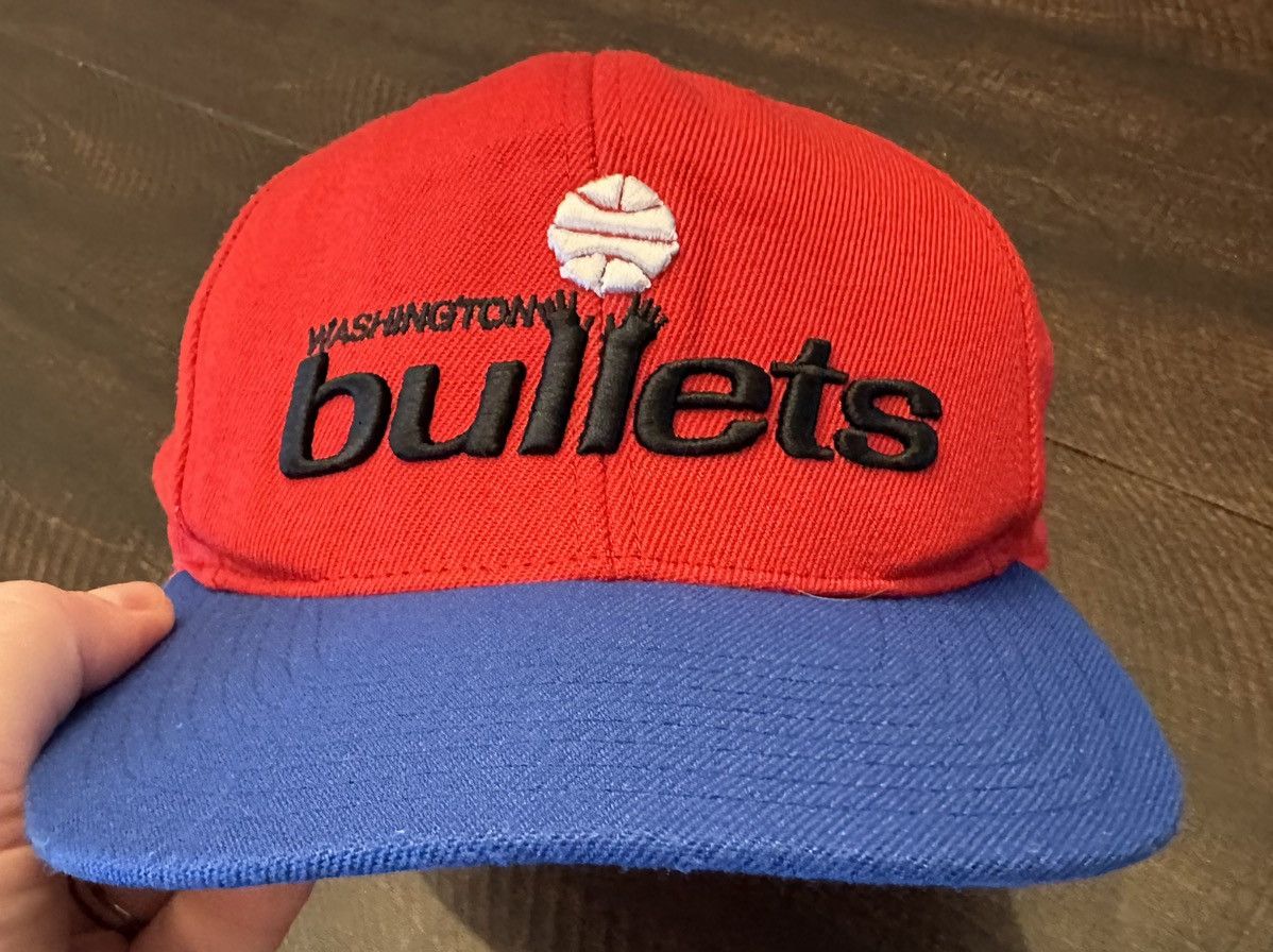 Mitchell & Ness Mitchell & Ness Washington Bullets Fitted Hat-Size 7 1/4 Size ONE SIZE - 3 Thumbnail