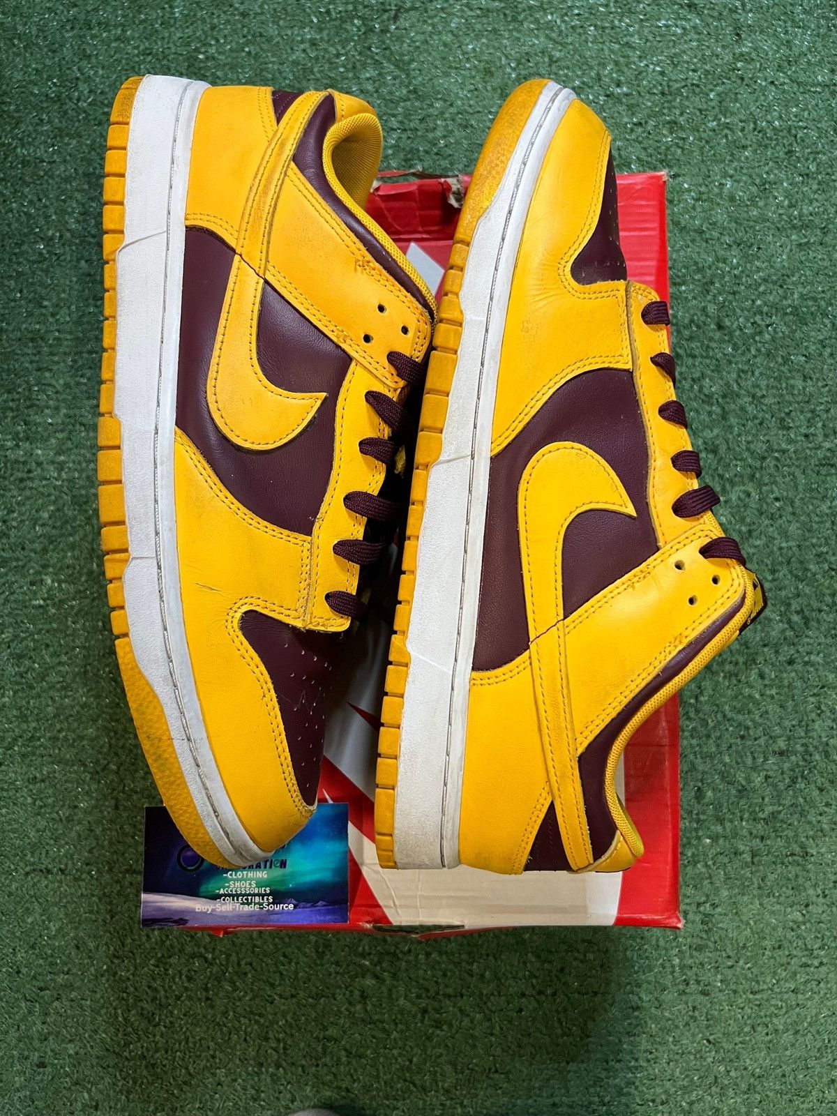 Nike Nike dunk low Arizona state size 12men/13.5women Size US 12 / EU 45 - 3 Thumbnail