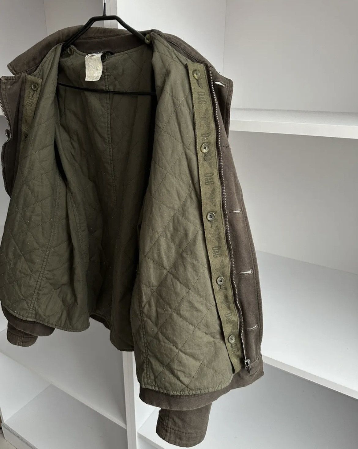 Dolce & Gabbana Vintage Dolce&Gabbana Archival Military Cargo Khaki Jacket Size US L / EU 52-54 / 3 - 9 Thumbnail