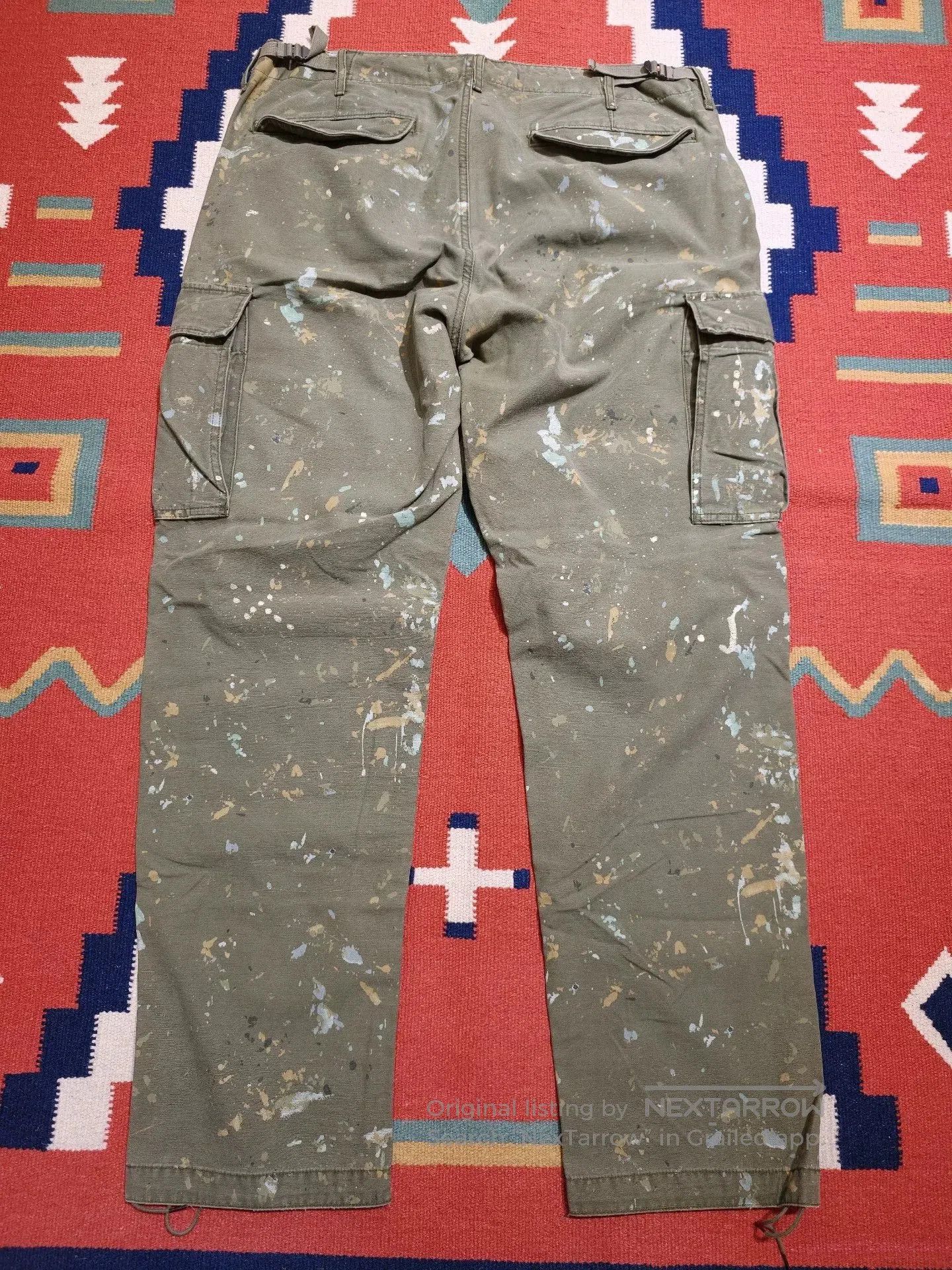 RRL Ralph Lauren Ralph Lauren RRL Splatter Cargo Pants. Size US 36 / EU 52 - 3 Thumbnail