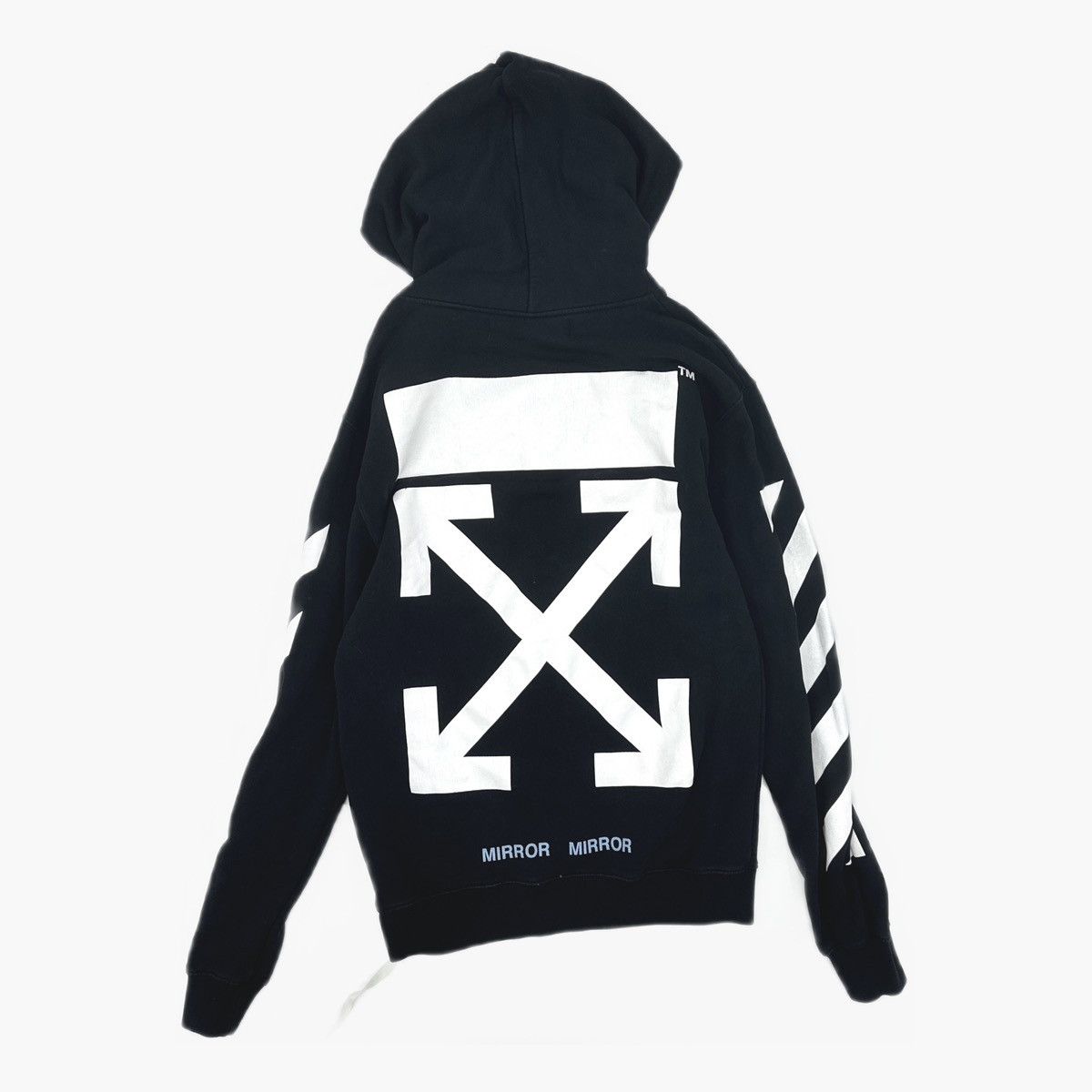 Off-White Off-White Caravaggio Mirror Mirror Hoodie Size US M / EU 48-50 / 2 - 2 Thumbnail