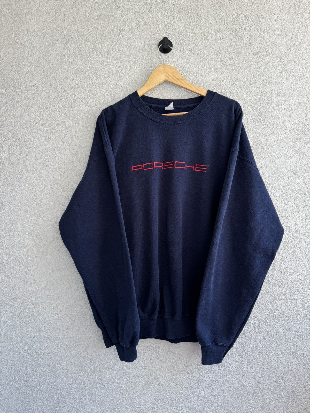 Vintage Porsche Logo Crewneck Sweatshirt Size L Size US XXL / EU 58 / 5 - 6 Thumbnail