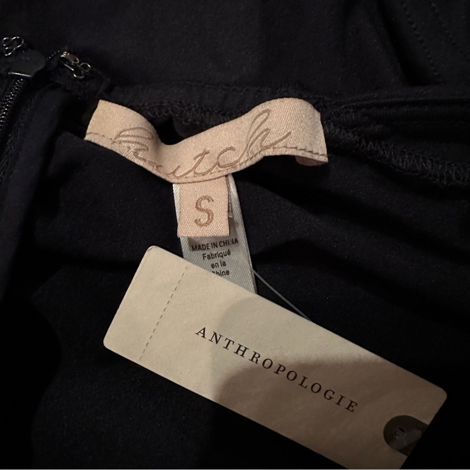 Hutch Anthropologie Hutch Navy Blue Ruched Asymmetrical Mini Dress Size S / US 4 / IT 40 - 7 Thumbnail