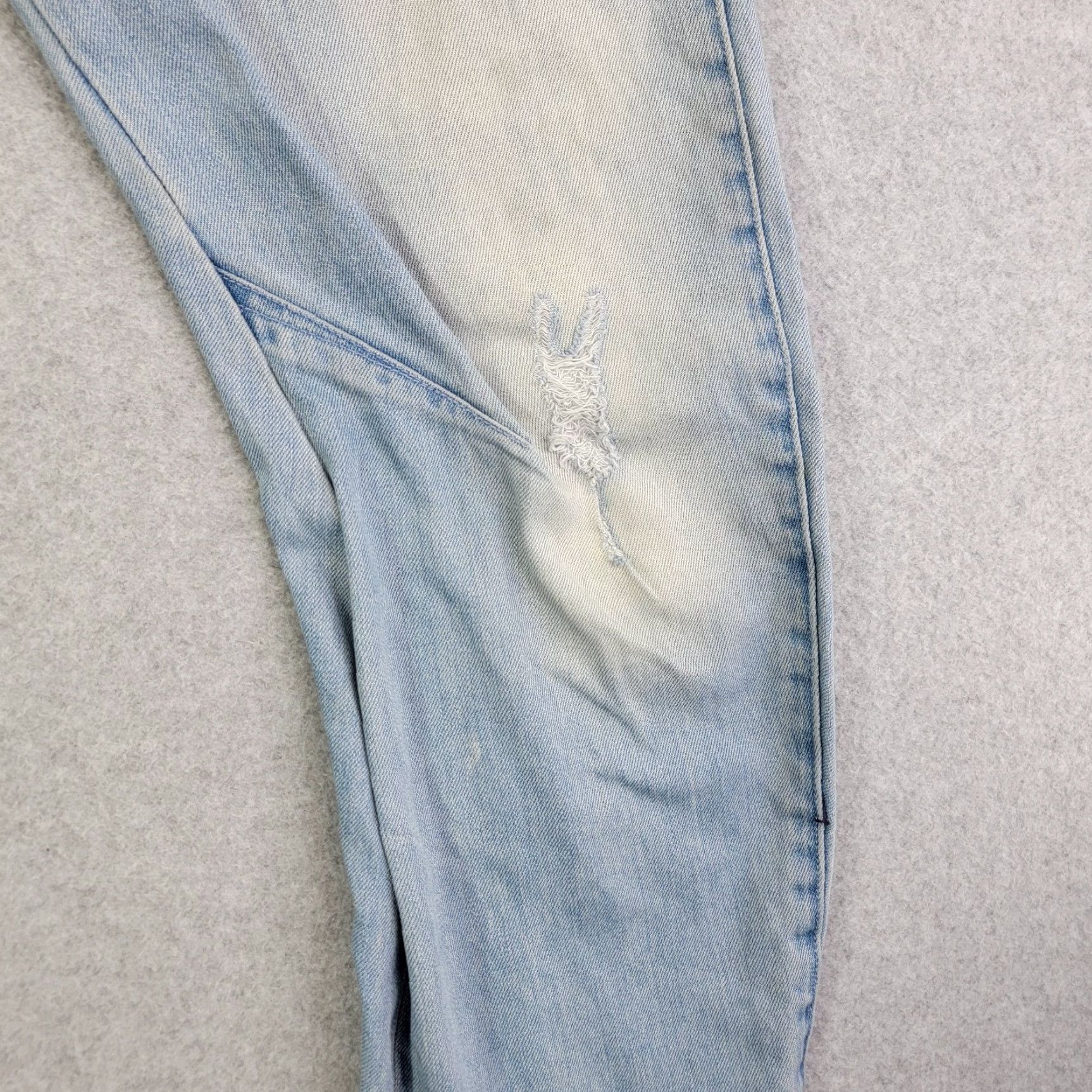 G-Star G STAR ARC 3D SLIM MENS LIGHT BLUE JEANS SIZE W32 L32 distressed button fly Size US 32 / EU 48 - 6 Thumbnail
