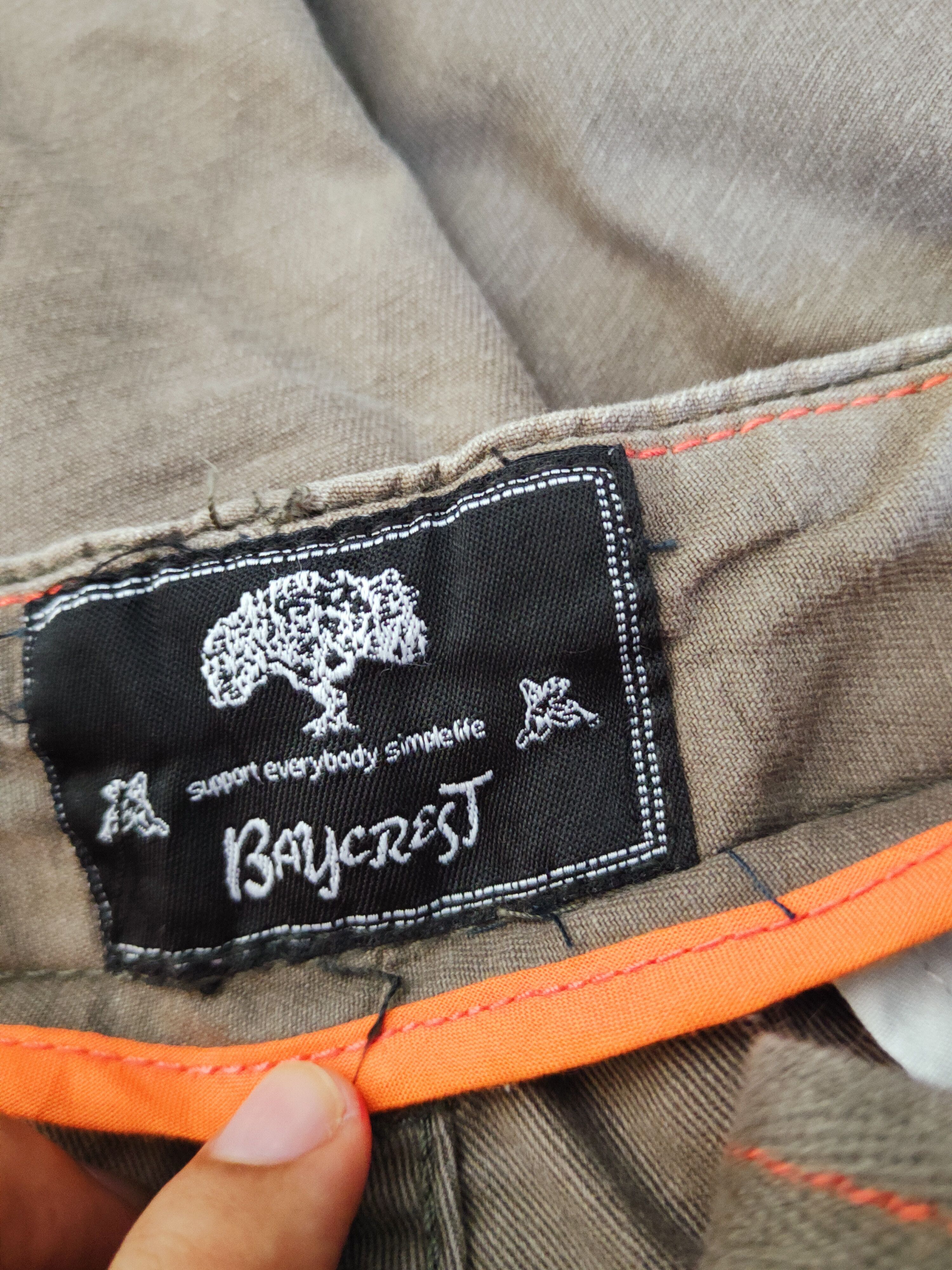 Japanese Brand Baycrest Dark Brown Faded Multipocket Cargo Pants #W323 Size US 34 / EU 50 - 14 Thumbnail