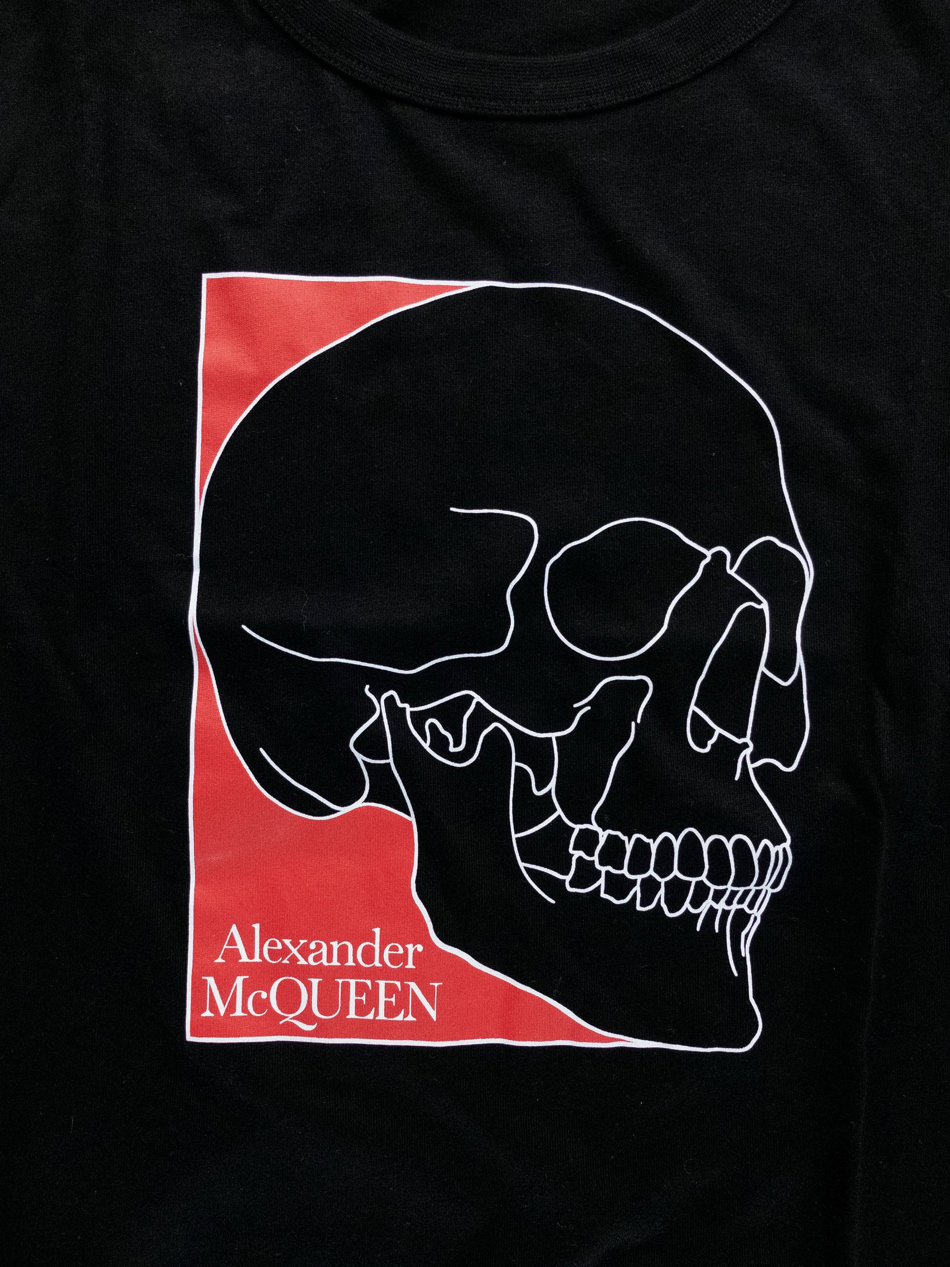 Alexander McQueen ALEXANDER MCQUEEN black regular fit Skull t-shirt Medium q Size US M / EU 48-50 / 2 - 11 Thumbnail