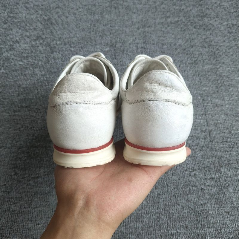 Gucci Gucci White GG Pattern Leather Sneakers Size US 8 / EU 41 - 3 Thumbnail