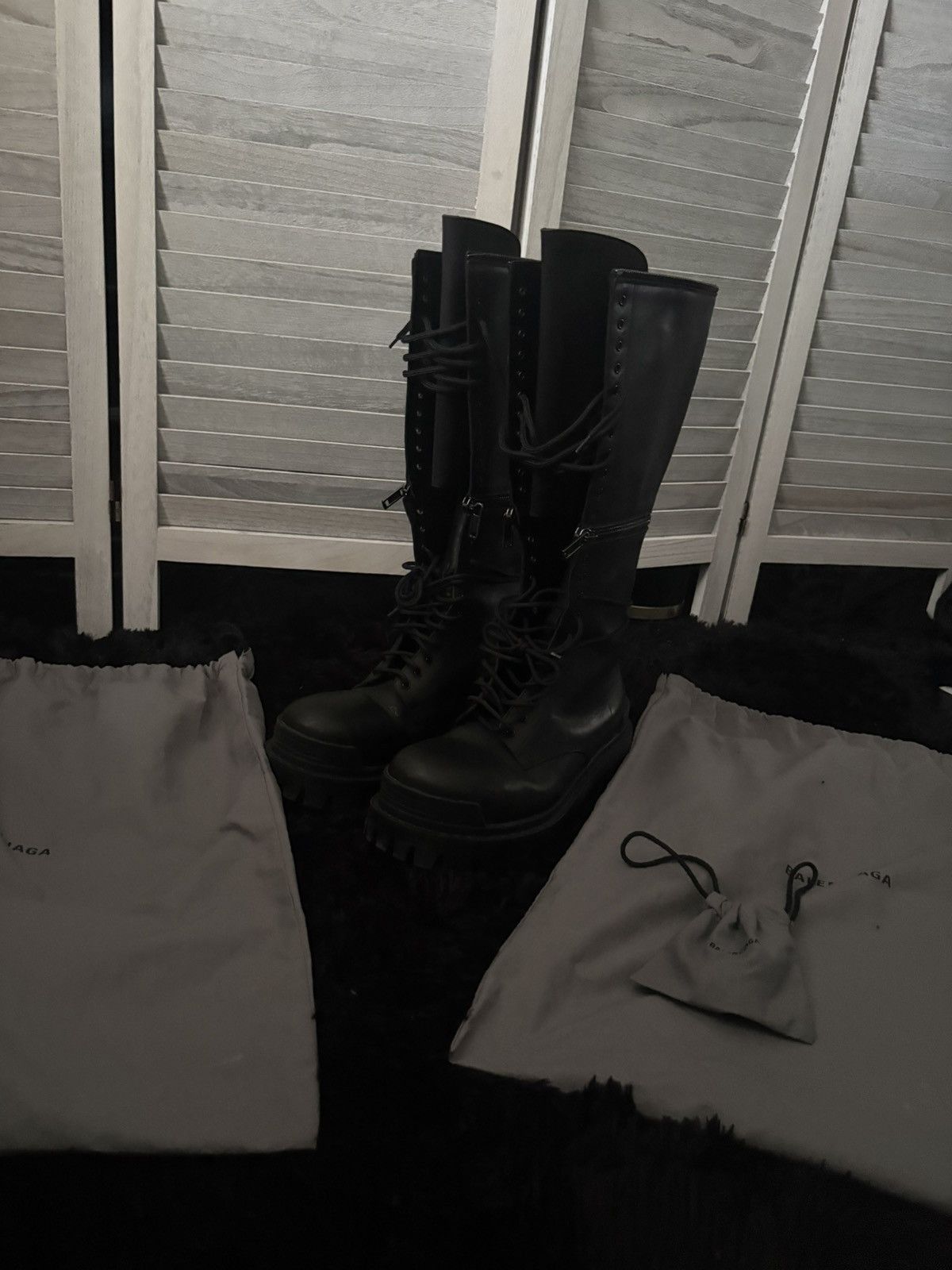 Balenciaga Balenciaga MASTER strike boots FW20 convertible zipper boots Size US 11 / EU 44 - 2 Thumbnail