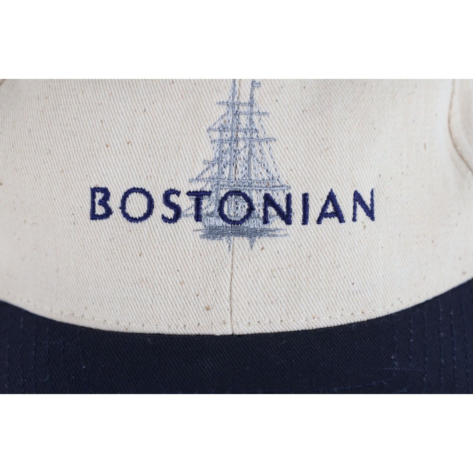 Vintage Vintage 90s Streetwear Bostonian Ship Boat Snapback Hat Size ONE SIZE - 2 Thumbnail