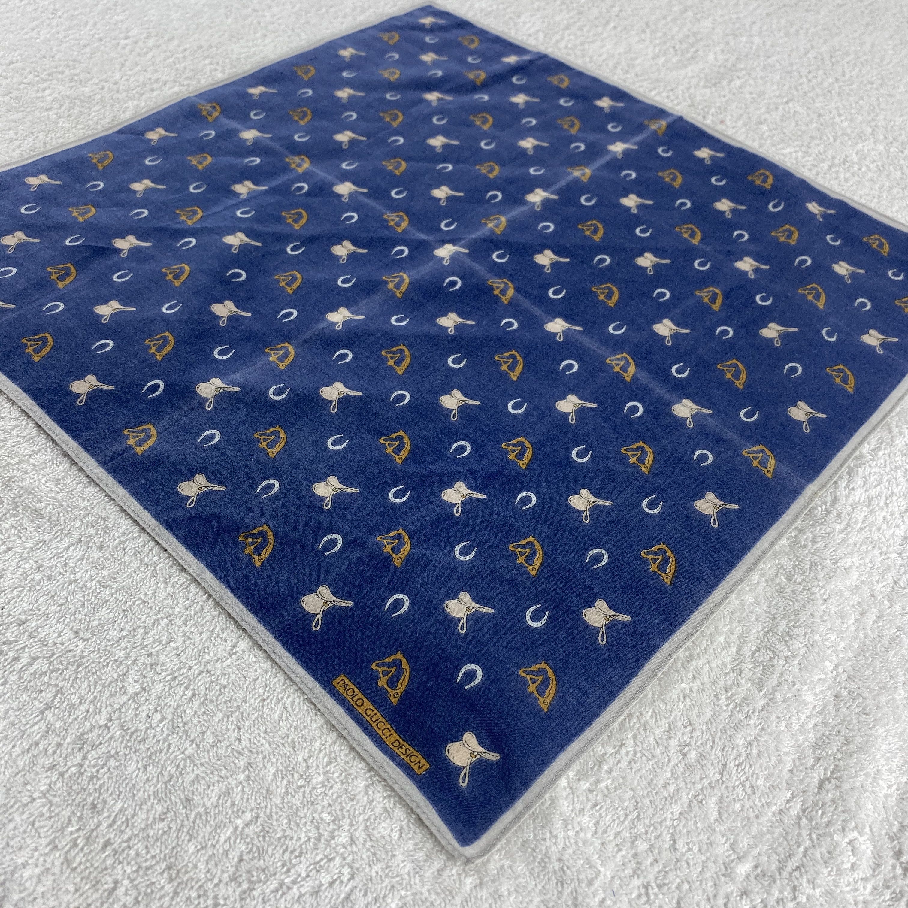 Paolo Gucci × Vintage Paolo Gucci Neckerchief / Bandana / Handkerchief Size ONE SIZE - 4 Thumbnail