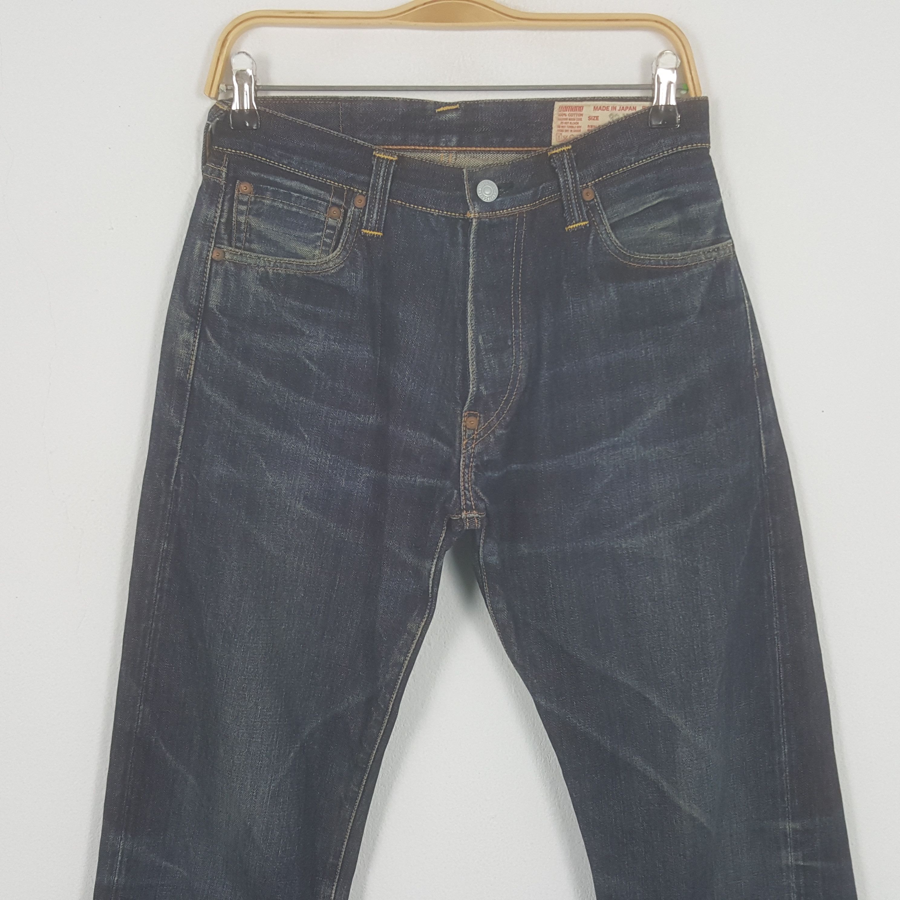 Evisu × Japanese Brand × Vintage Vintage Evisu Japanese Brand Daicock Custom Art Denim Jeans Size US 29 - 5 Thumbnail