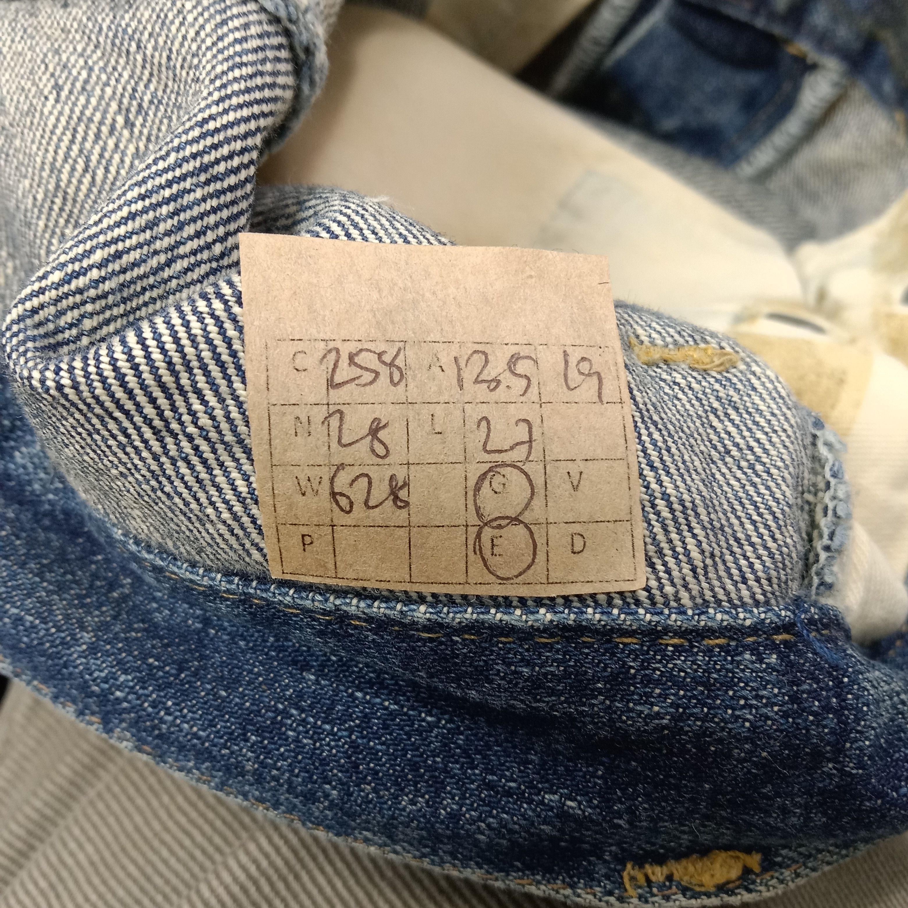 Hysteric Glamour Hysteric Glamour Japanese Brand 3Q Denim Jeans C258N28 Size US 27 - 14 Thumbnail