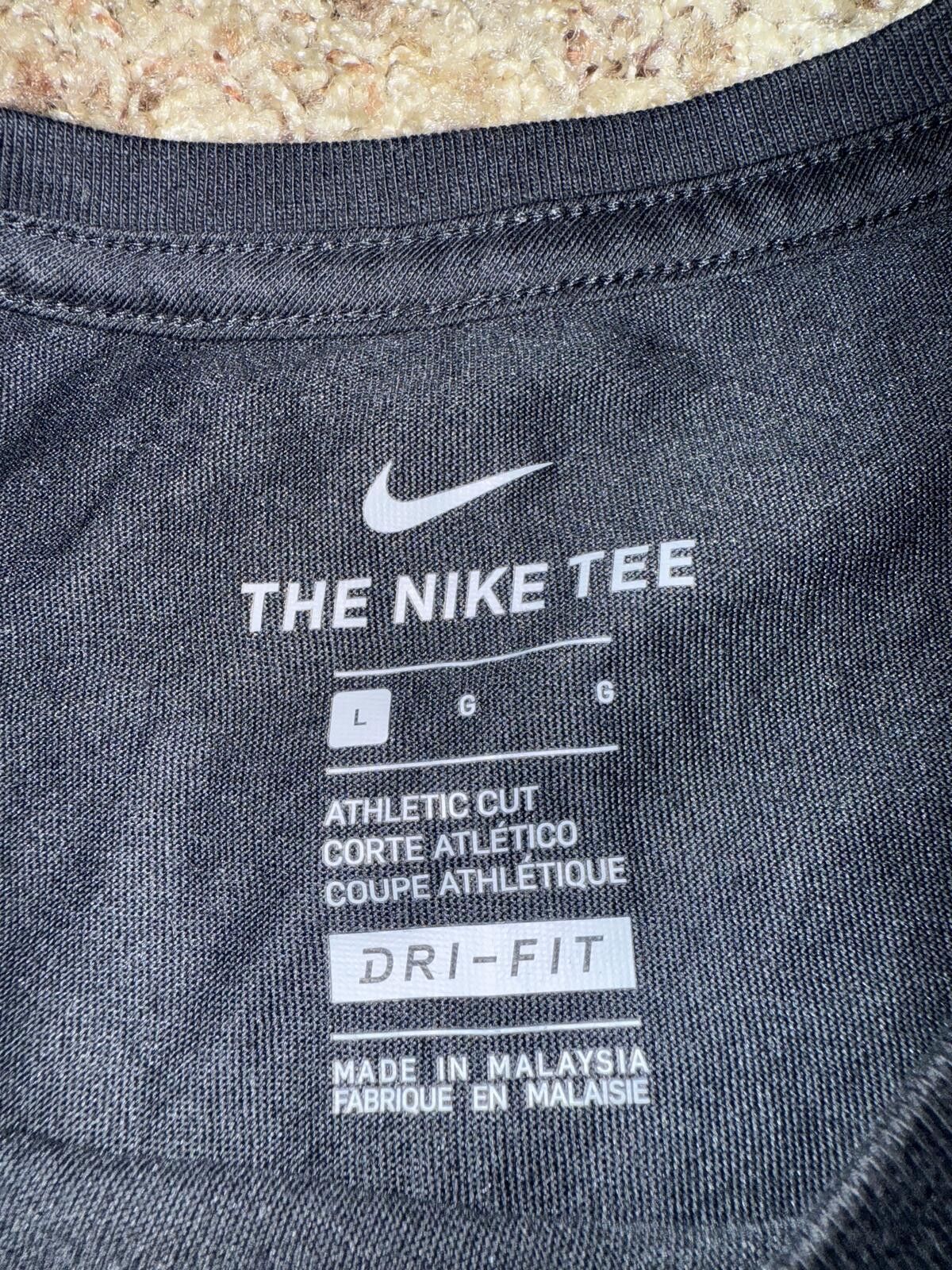 Nike Nike Women’s Eagle Cortez Black T-Shirt Size L / US 10 / IT 46 - 2 Thumbnail