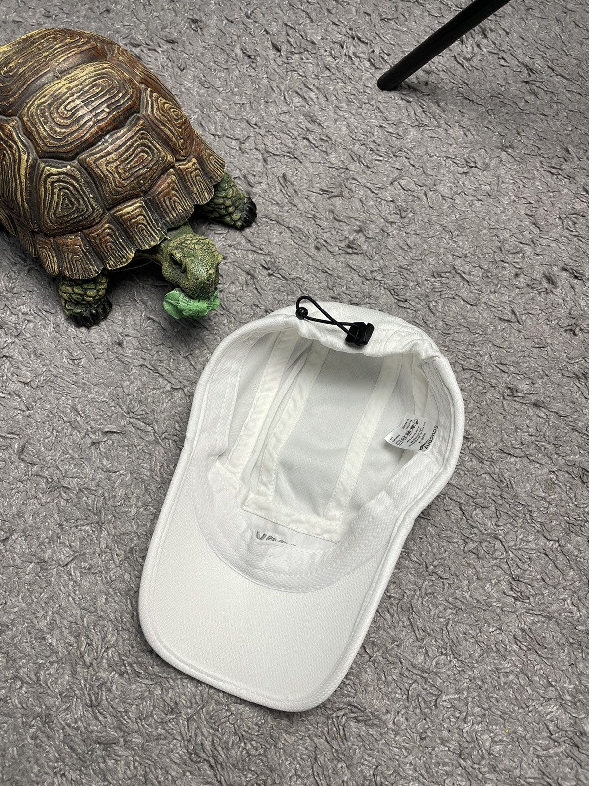 Saucony × Vintage Vintage Saucony White reflective cap hat y2k Size ONE SIZE - 6 Thumbnail