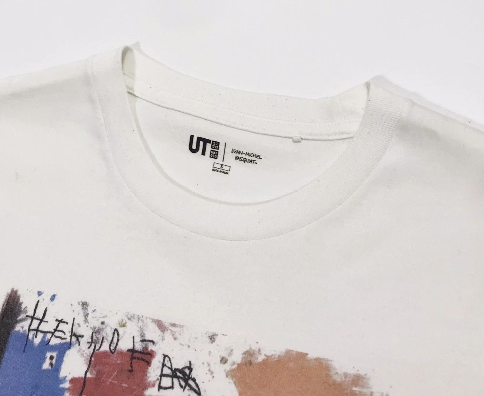 Andy Warhol × Uniqlo Uniqlo X Jean Michel Basquiat T-Shirt Face Art Colorful Size US S / EU 44-46 / 1 - 4 Thumbnail