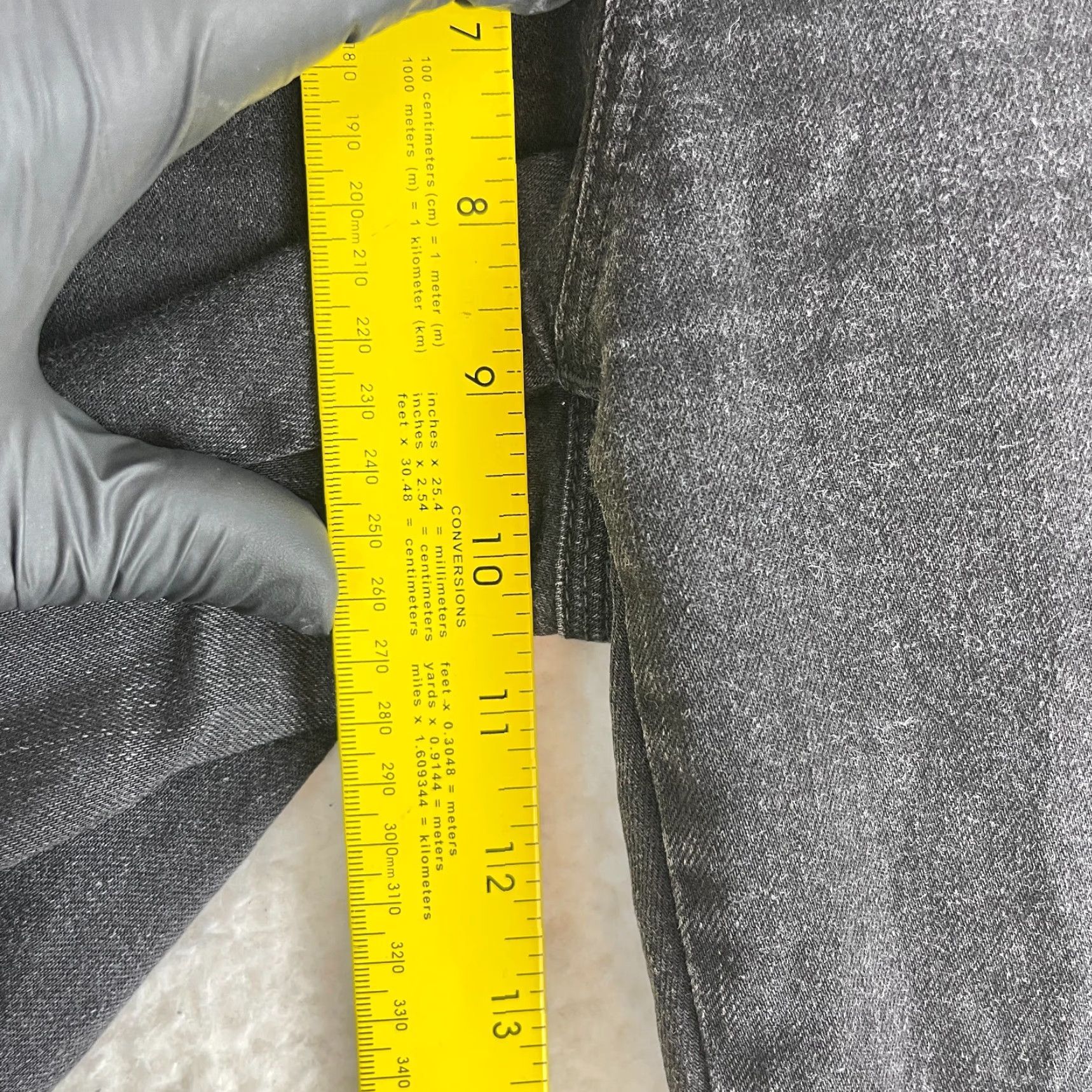 Madewell Madewell Jeans Womens Size 30 Black Denim Skinny Leg Mid-Rise Casual Stretch Size 30" / US 8 / IT 44 - 7 Thumbnail