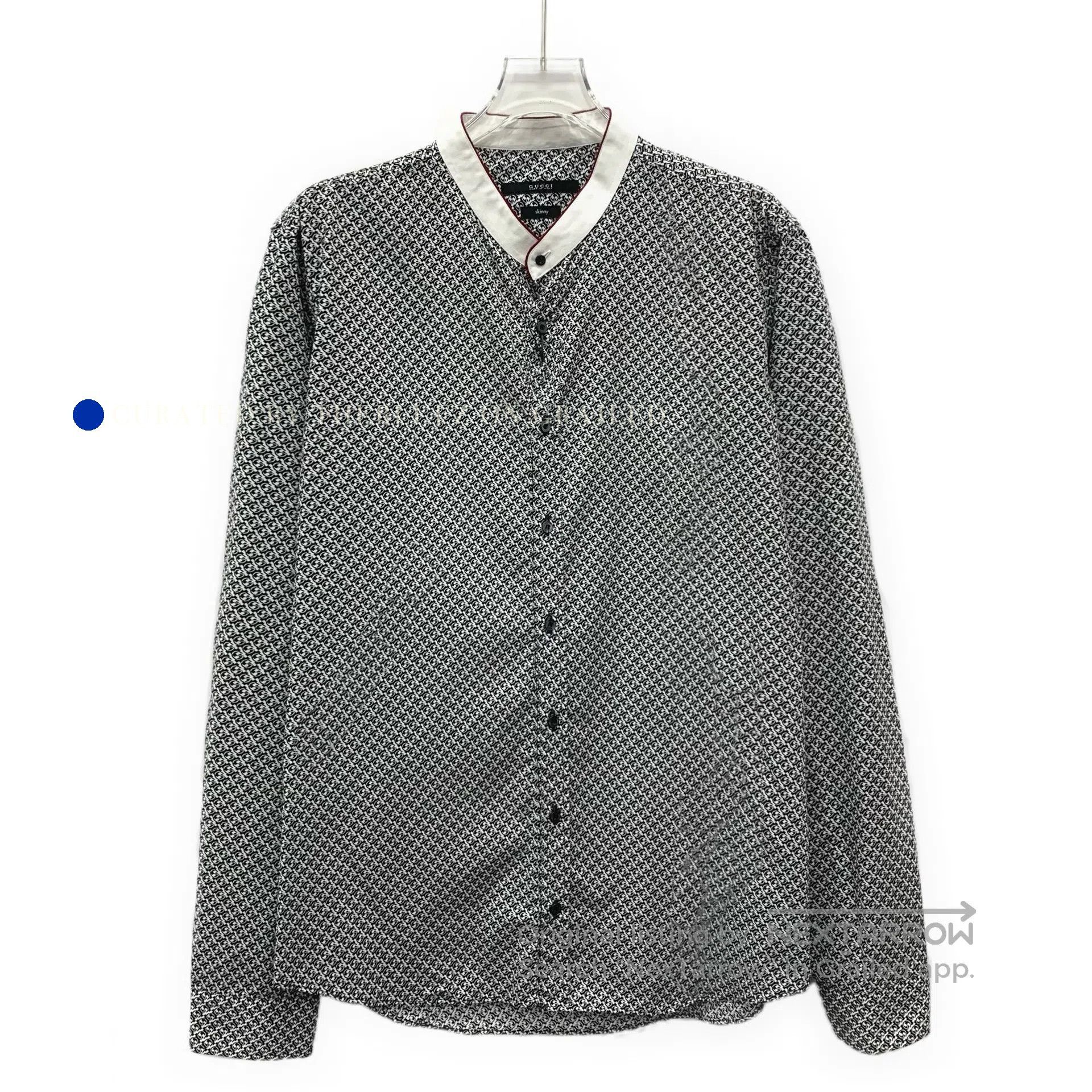 Gucci × Tom Ford GUCCI TOM FORD green cotton white floral 