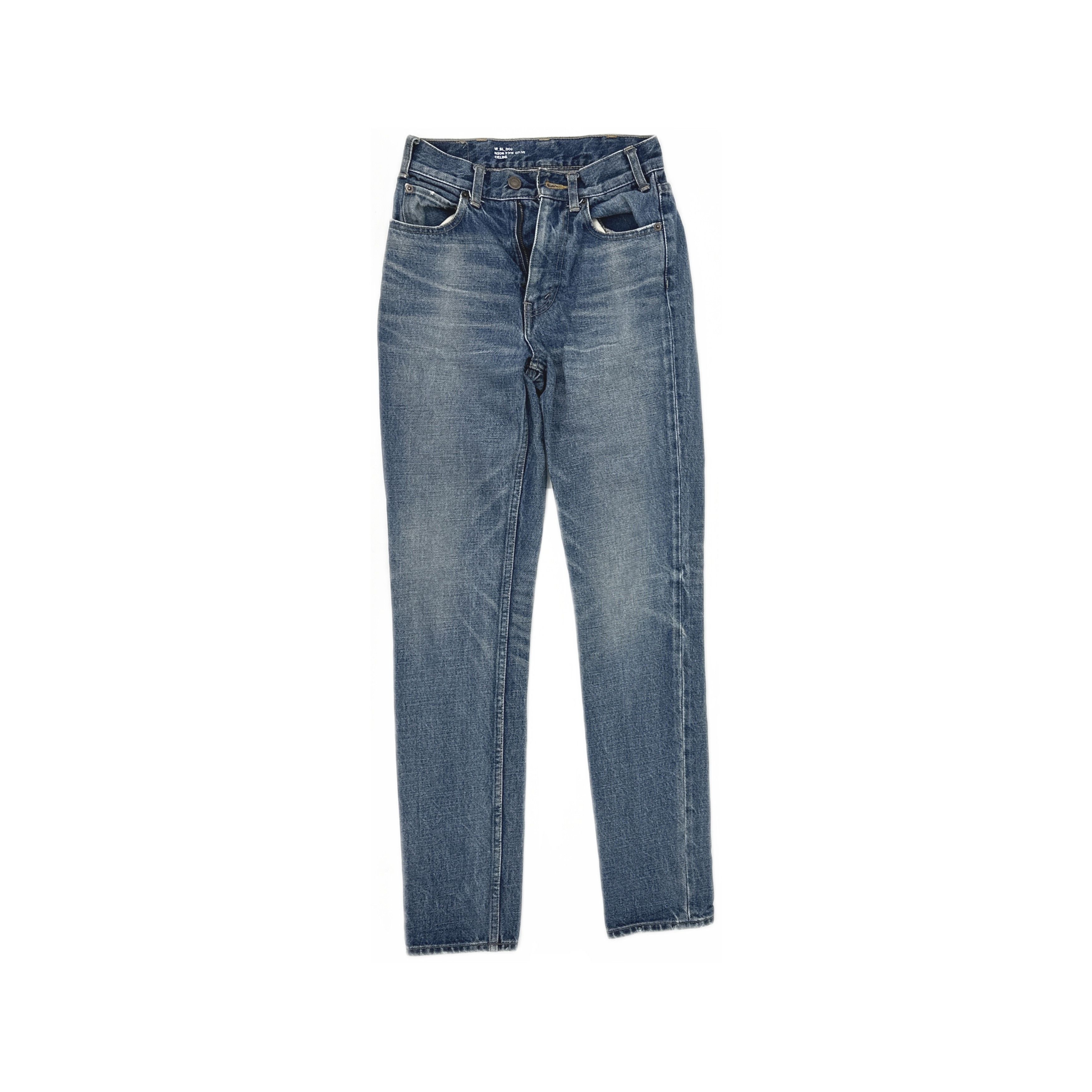 Celine Celine Washed Denim Jeans Size 26 Size 26" / US 2 / IT 38 - 1 Thumbnail