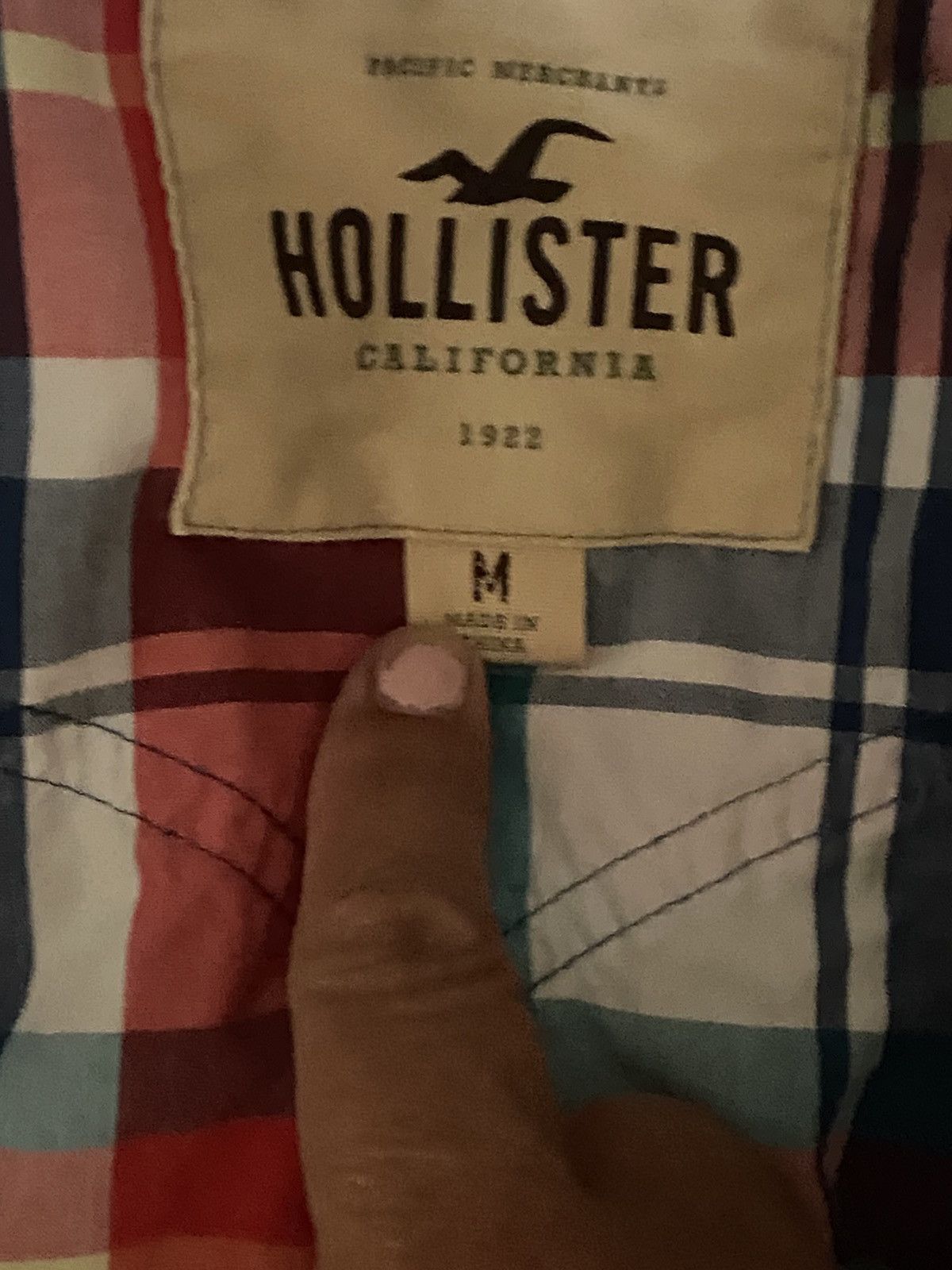 Hollister 🔥 Authentic Hollister California Check Shirt Men’s M 1922 Size US M / EU 48-50 / 2 - 3 Thumbnail