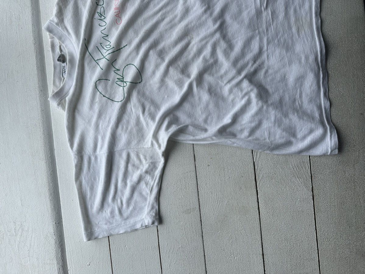 Vintage 🚨Vtg 90s San Francisco single stitch T Made in USA distress Size US XL / EU 56 / 4 - 4 Thumbnail