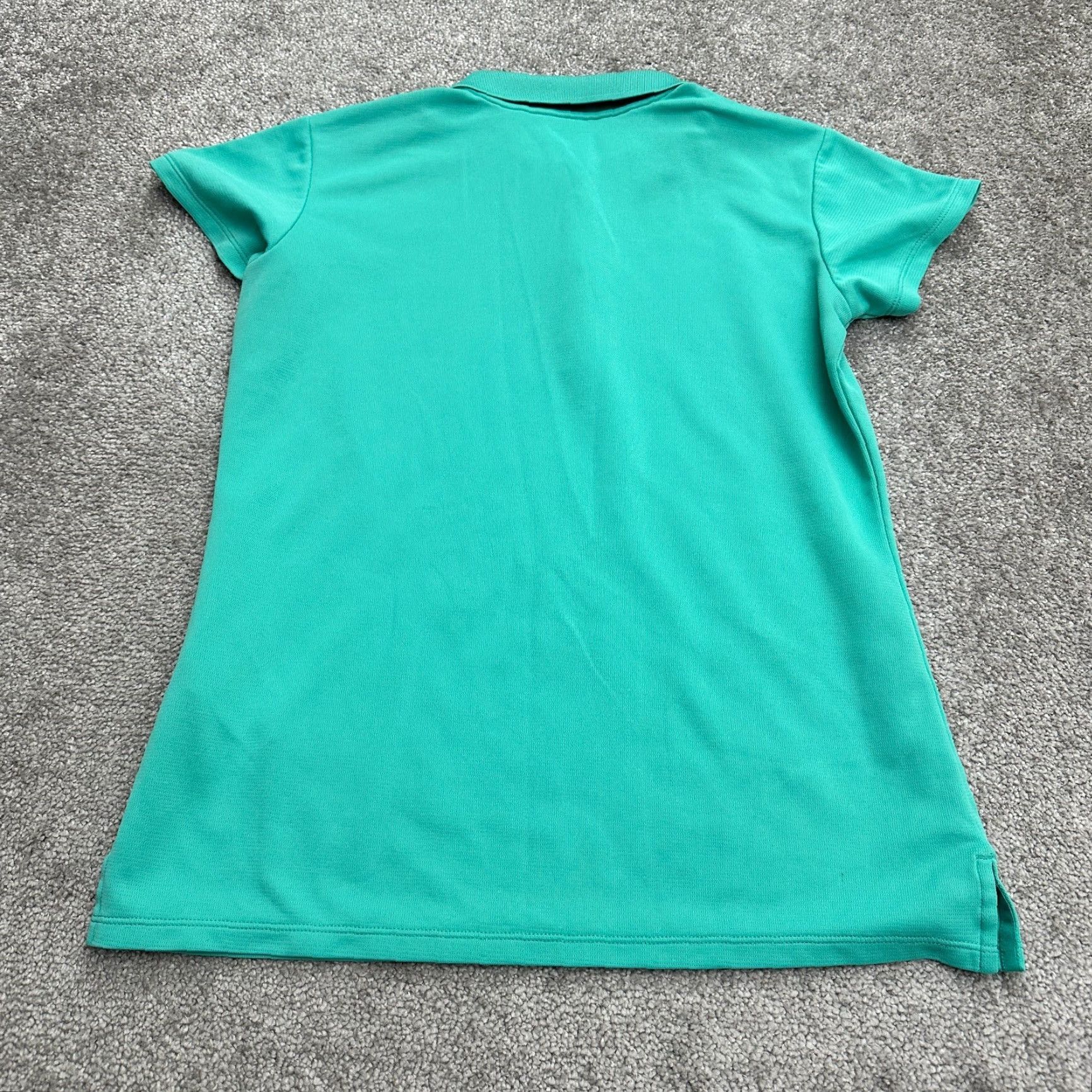 Vintage Columbia Shirt Womens Medium Green Polo Collared Short Sleeve Size M / US 6-8 / IT 42-44 - 2 Thumbnail