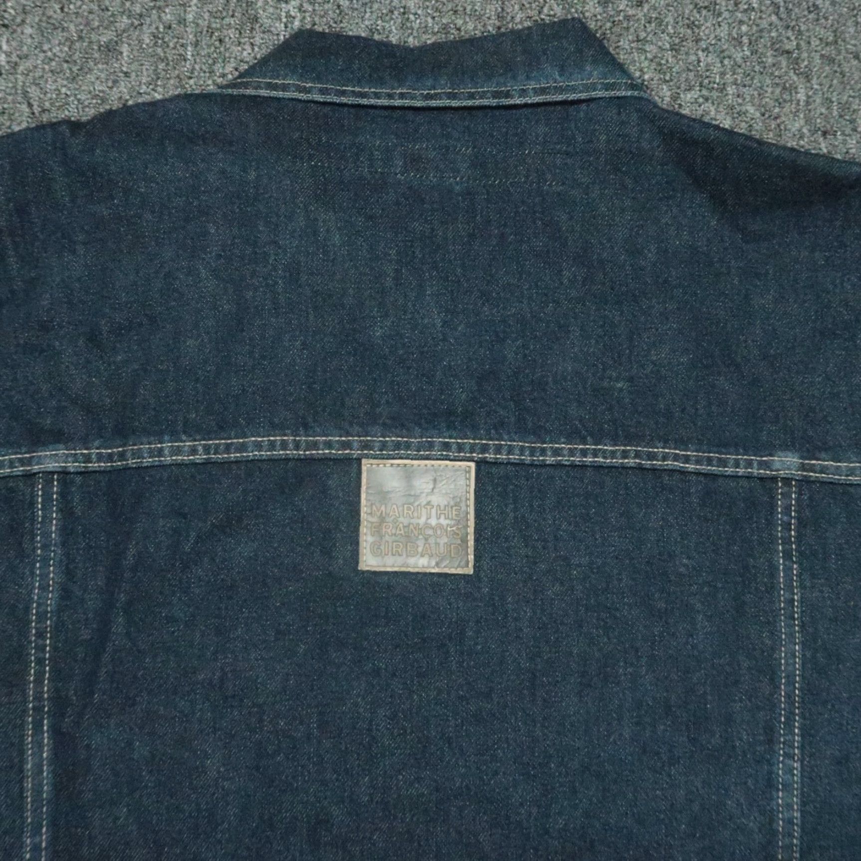 Denime VINTAGE Girbaud Jacket Mens 2XL Blue Denim Trucker Jacket Overcoat Casual Hip Hop Y2K Size US XXL / EU 58 / 5 - 5 Thumbnail