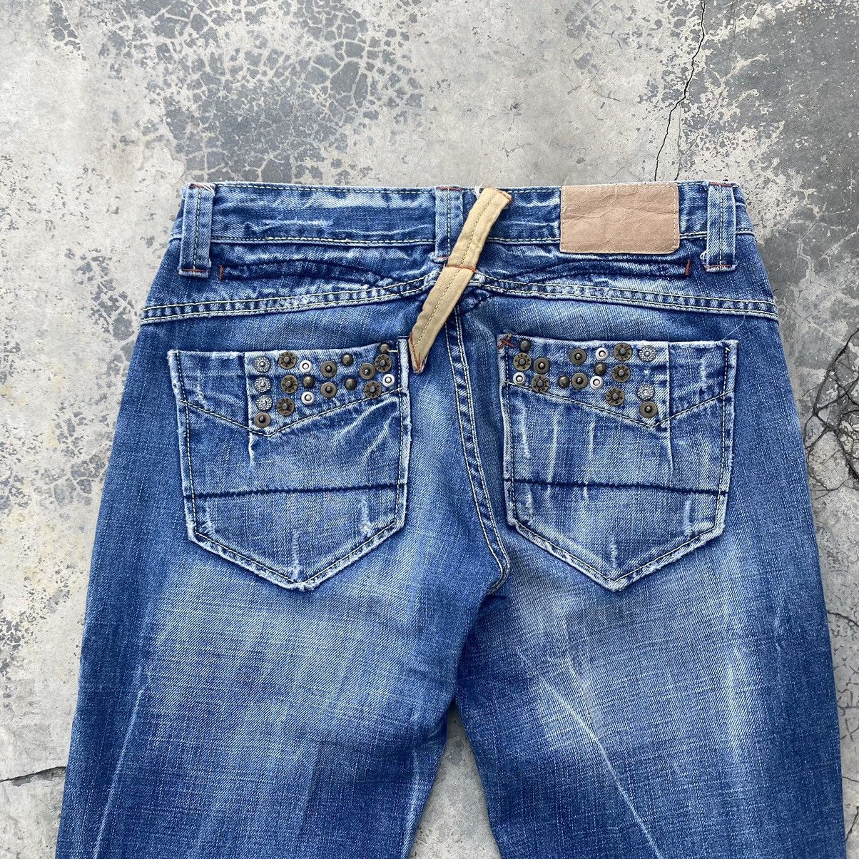 Japanese Brand Grunge Jeans Size US 32 / EU 48 - 4 Thumbnail