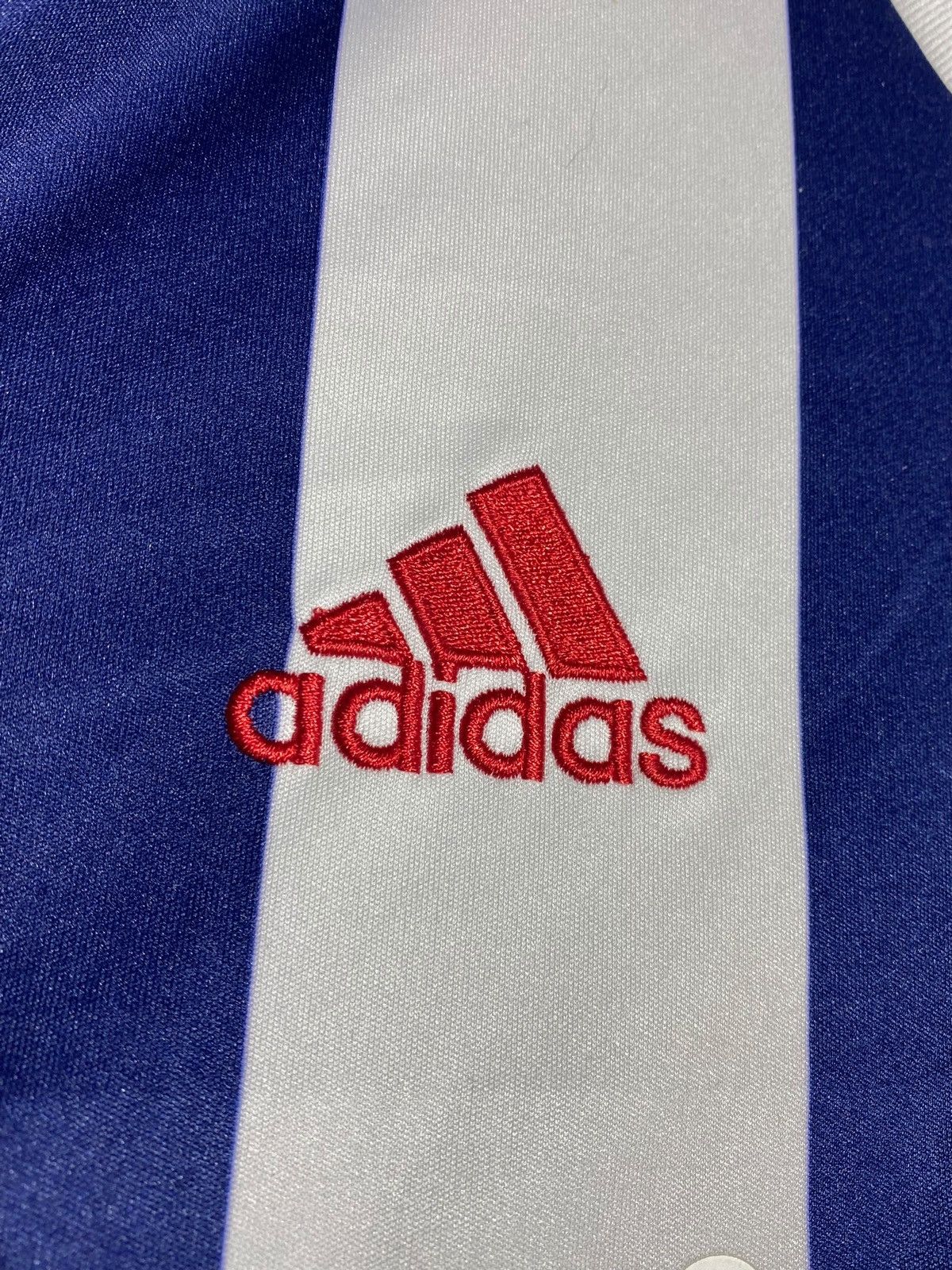 Adidas Adidas West Bromwich Albion 2017/18 Home Football Shirt Size US XXL / EU 58 / 5 - 6 Thumbnail